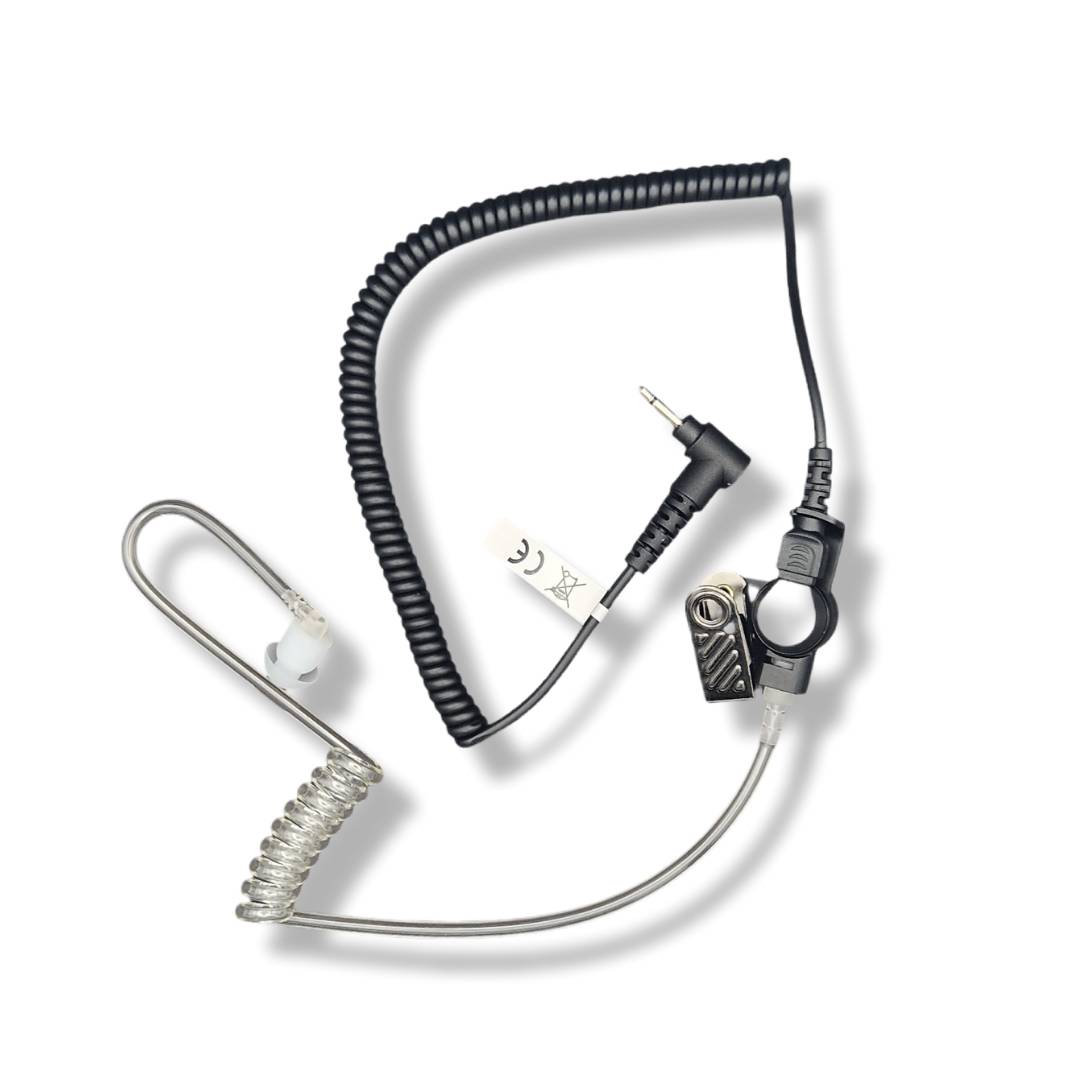 funkKRAFT WaveCom Pro 2.5 – Ohrhörer mit Schallschlauch für Funkgeräte & Lautsprechermikrofone (2,5 mm Klinke)