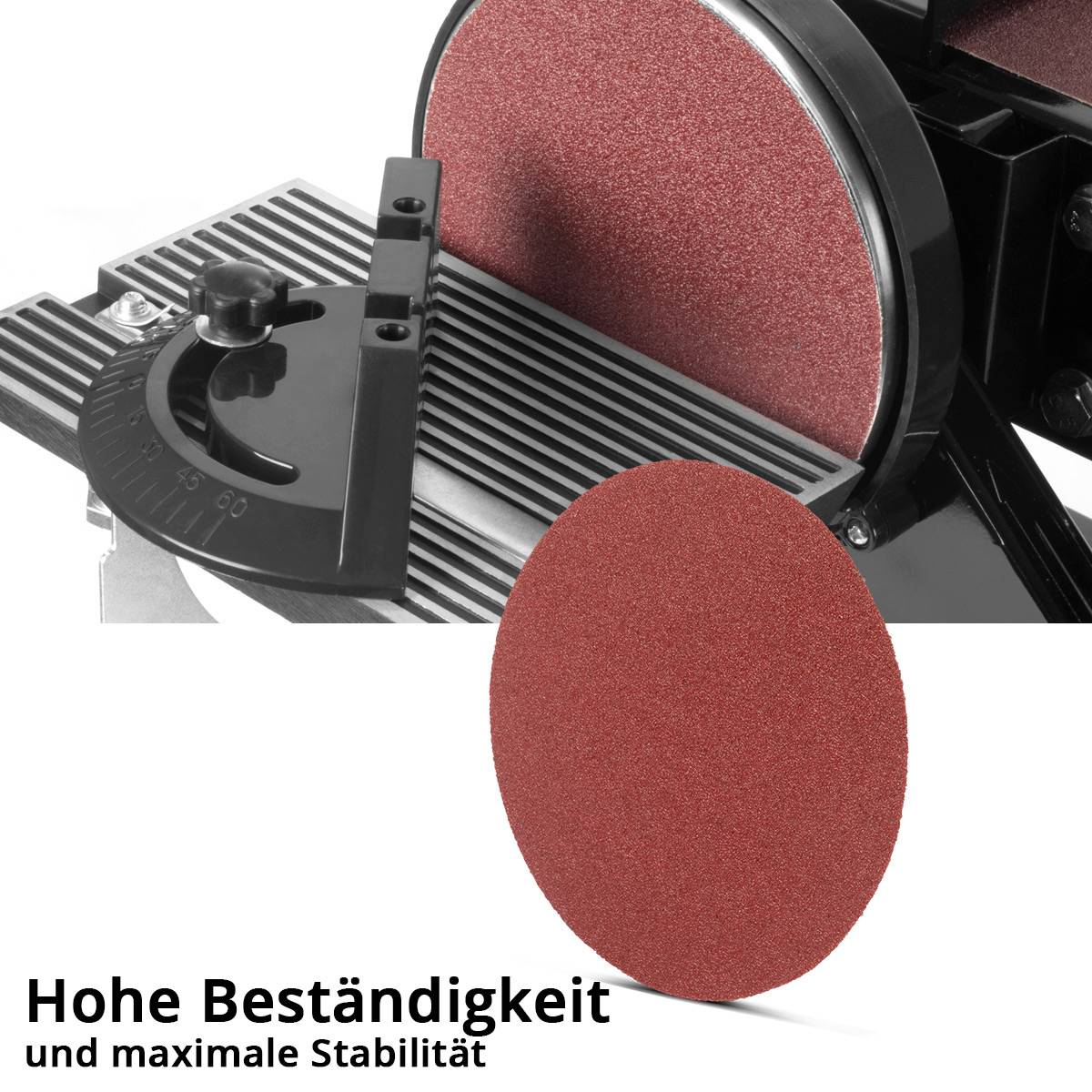 STAHLWERK Schleifscheiben 10er Set 150 mm mit K100 Körnung Schleifpads