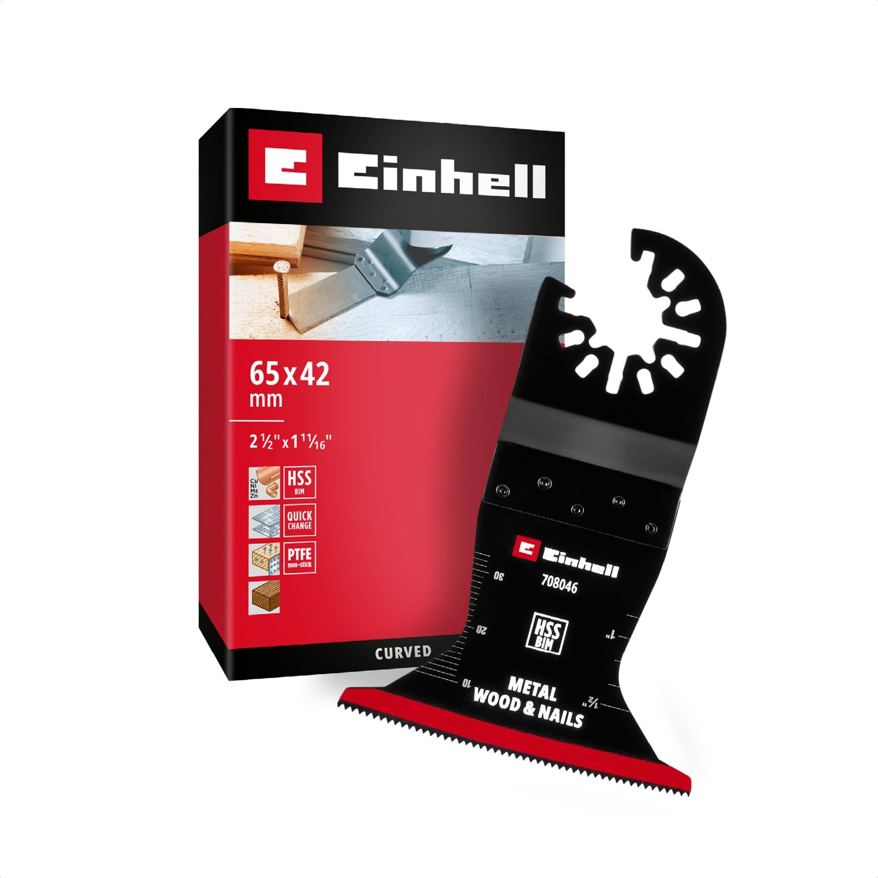 EINHELL Tauchsägeblatt, 708046, Bi-Metall, 65 mm