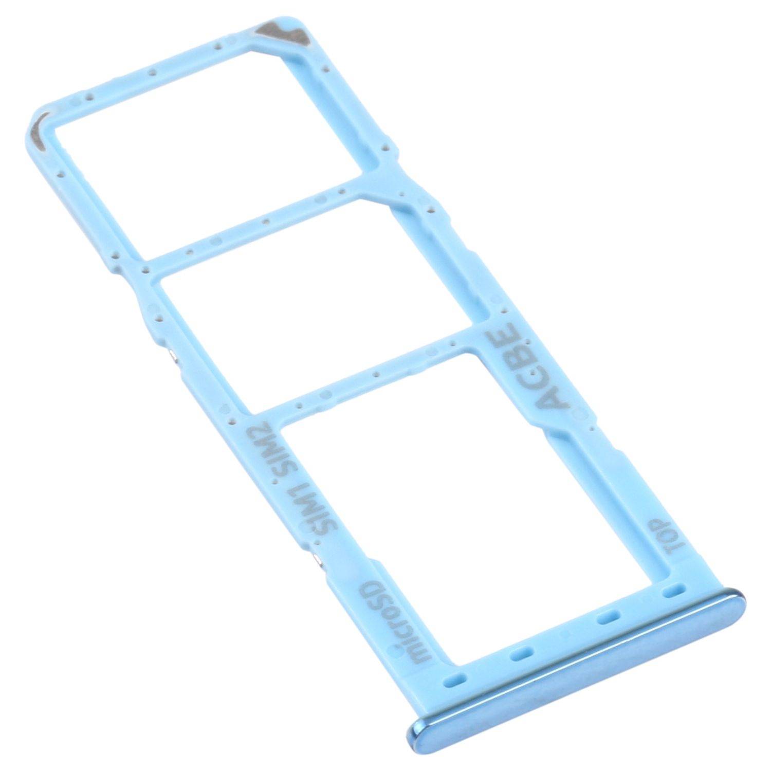 Sim Karten Halter für Samsung Galaxy A32 A325 Blau Card Tray Micro SD Ersatzteil