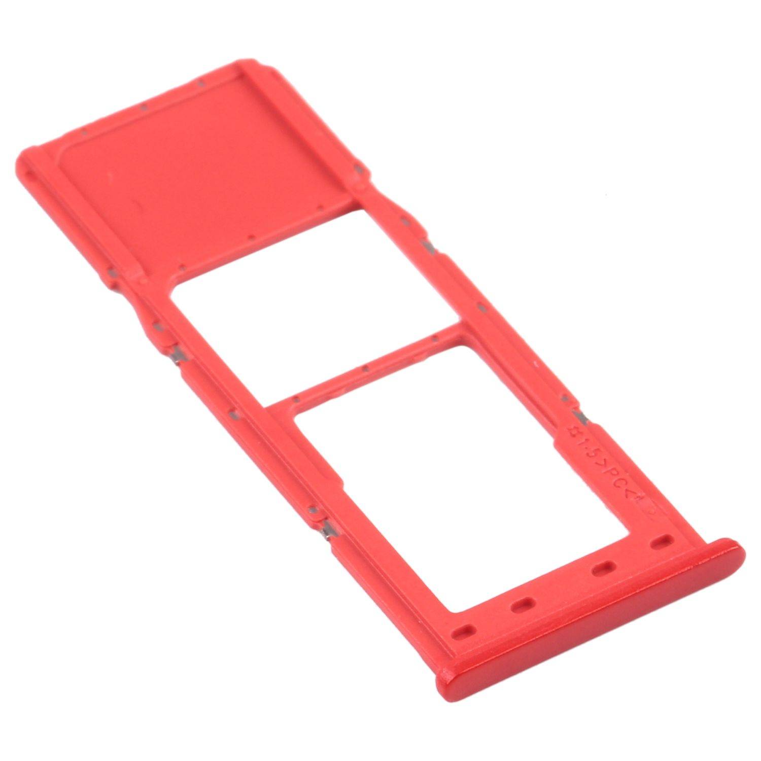Sim Karten Halter für Samsung Galaxy A12 Rot Red Card Tray Micro SD Ersatz Teil