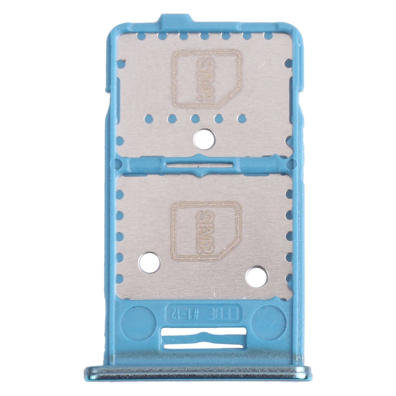 Dual Sim + Micro SD Karten Halter Card Tray für Samsung Galaxy M31s Grün Ersatz