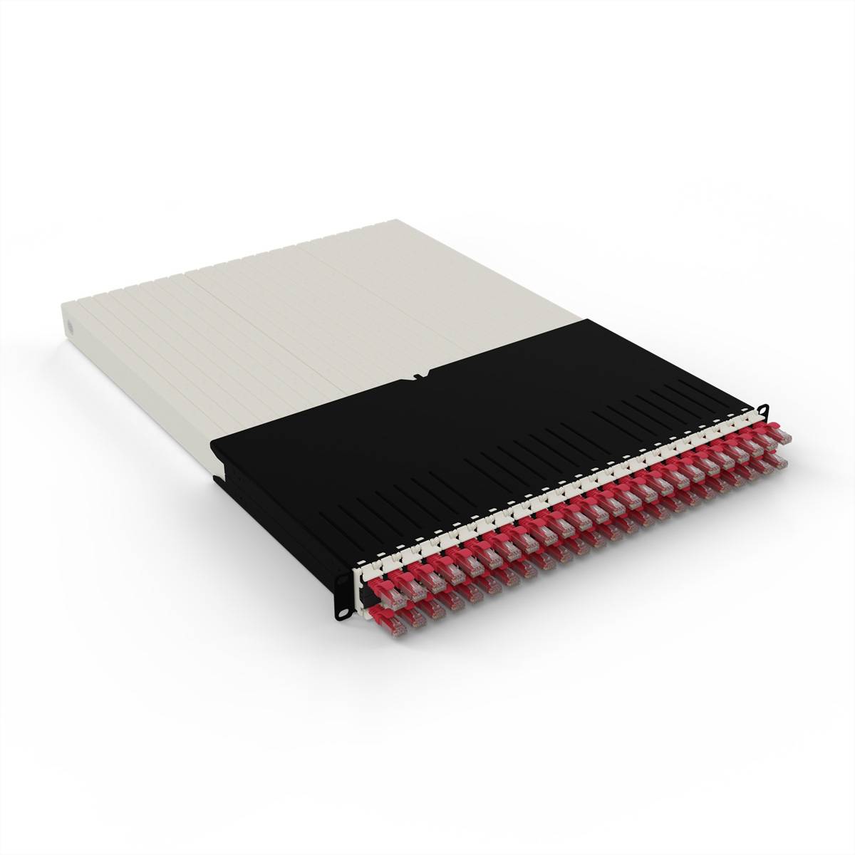 patchbox.one 30RU UTP rot Cat.6a 1,8m