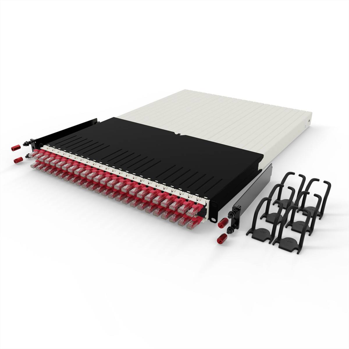 patchbox.one 30RU UTP rot Cat.6a 1,8m