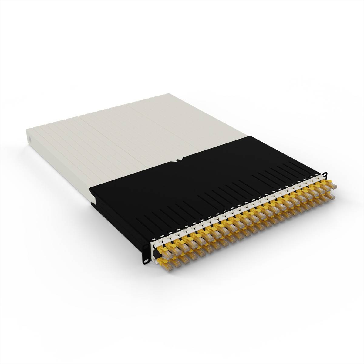 patchbox.one 30RU UTP gelb Cat.6a 1,8m