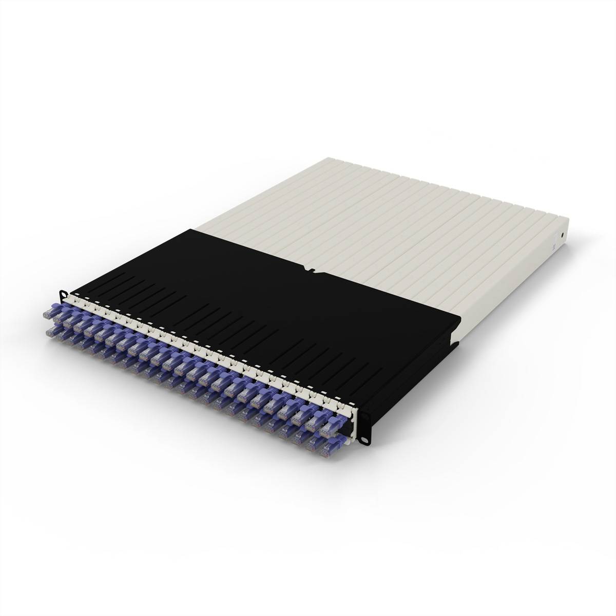 patchbox.one 30RU UTP violett Cat.6a 1,8m