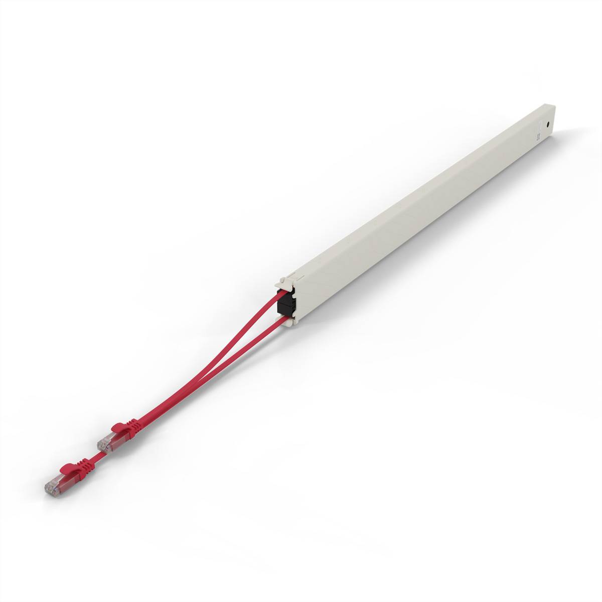 patchbox.one Kassette 46RU UTP rot Cat.6a 2,5m