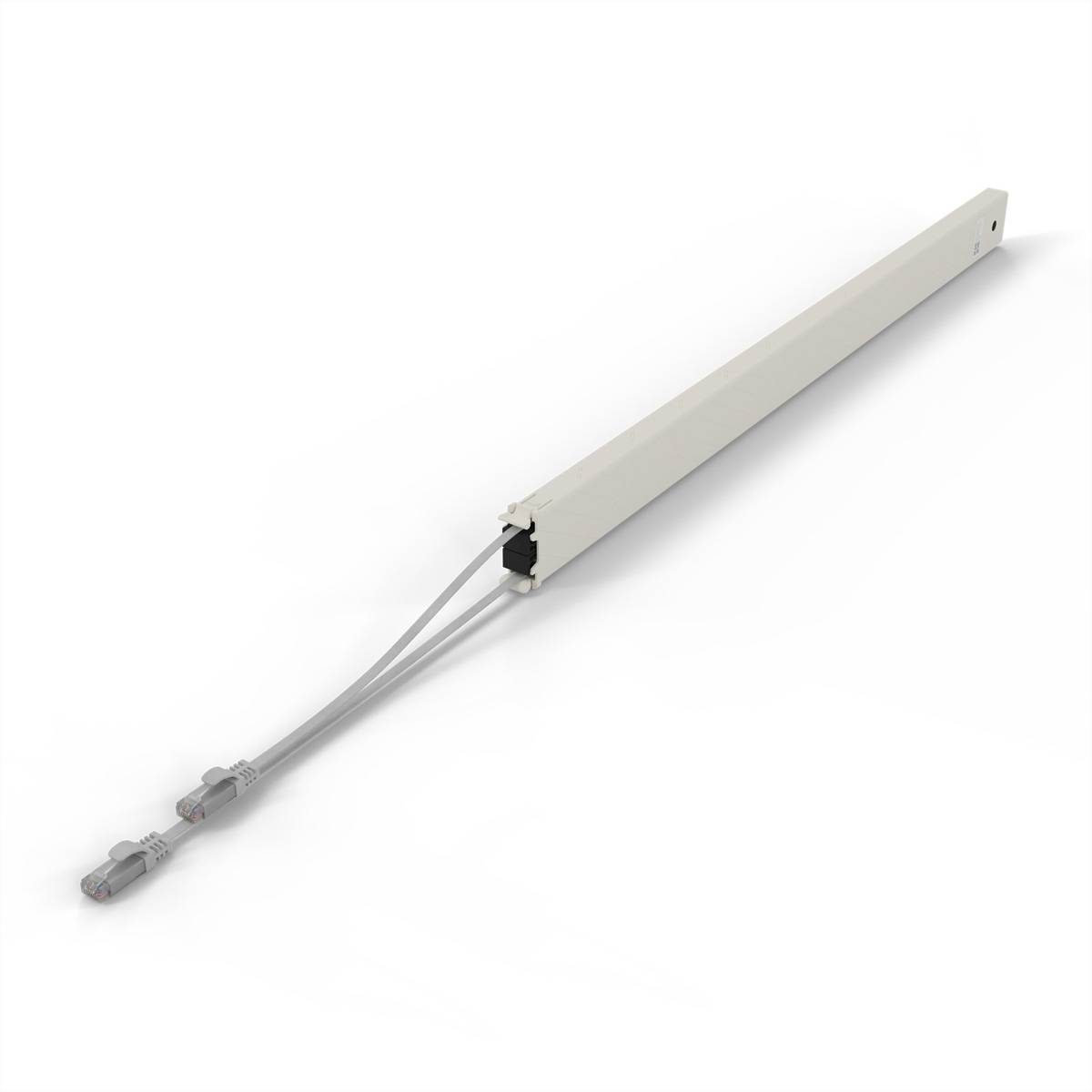 patchbox.one Kassette 46RU UTP grau Cat.6a 2,5m