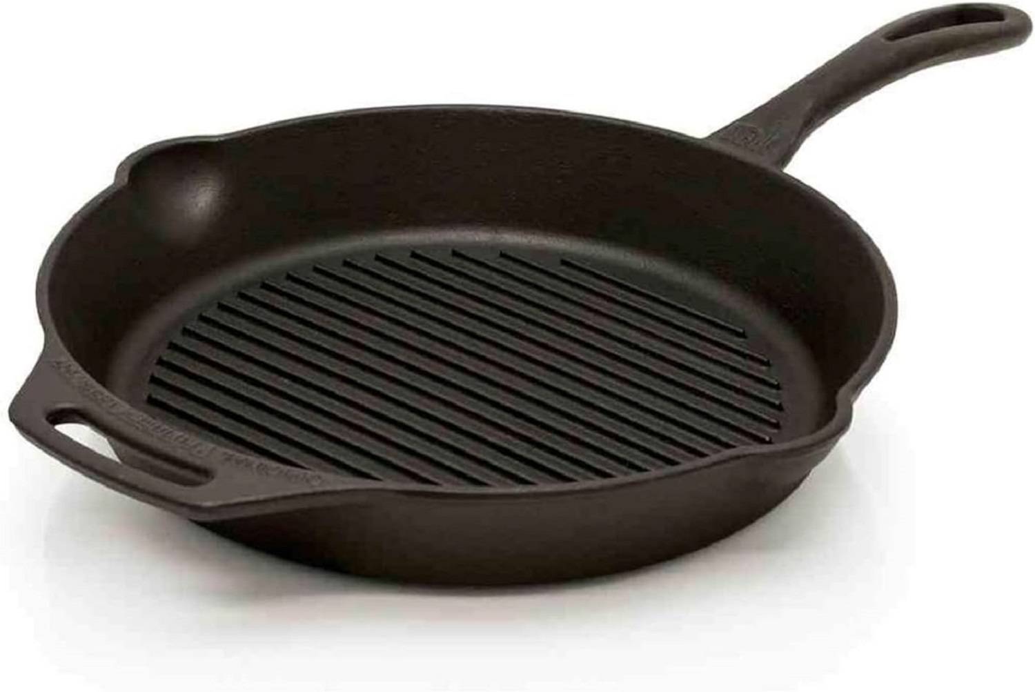 Petromax Grill Feuerpfanne mit Stiel Gusseisen 35cm