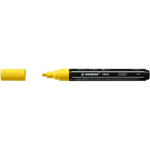Acrymarker FREE Acrylic T300 gelb