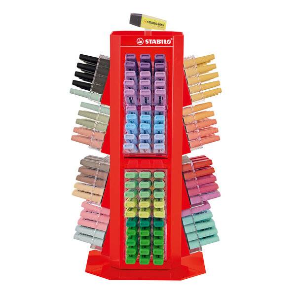 Textmarker BOSS ORIGINAL Rotating Tower 240 Stück/30 Farben