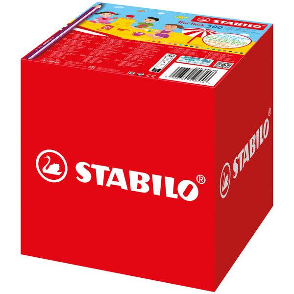 Farbstift Trio dick Box XL 300 Stück/20 Farben