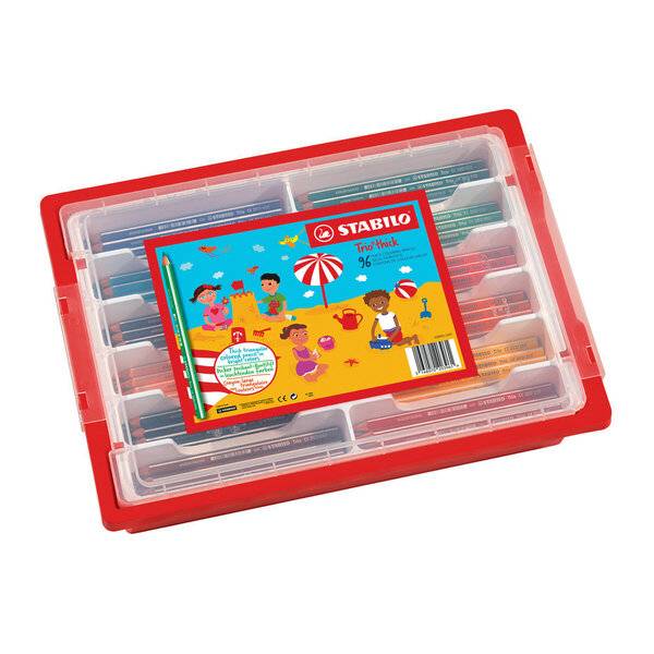 Trio Farbstift 96er Box Box 96 Stück/12 Farben