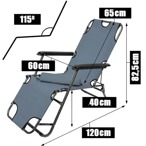 2er Set Garten Liegestuhl Klappbar - 153x60 Relaxliege Gartenstuhl Campingliege 2er Set Garten Liegestuhl Klappbar - 153x60 Relaxliege Gartenstuhl Campingliege