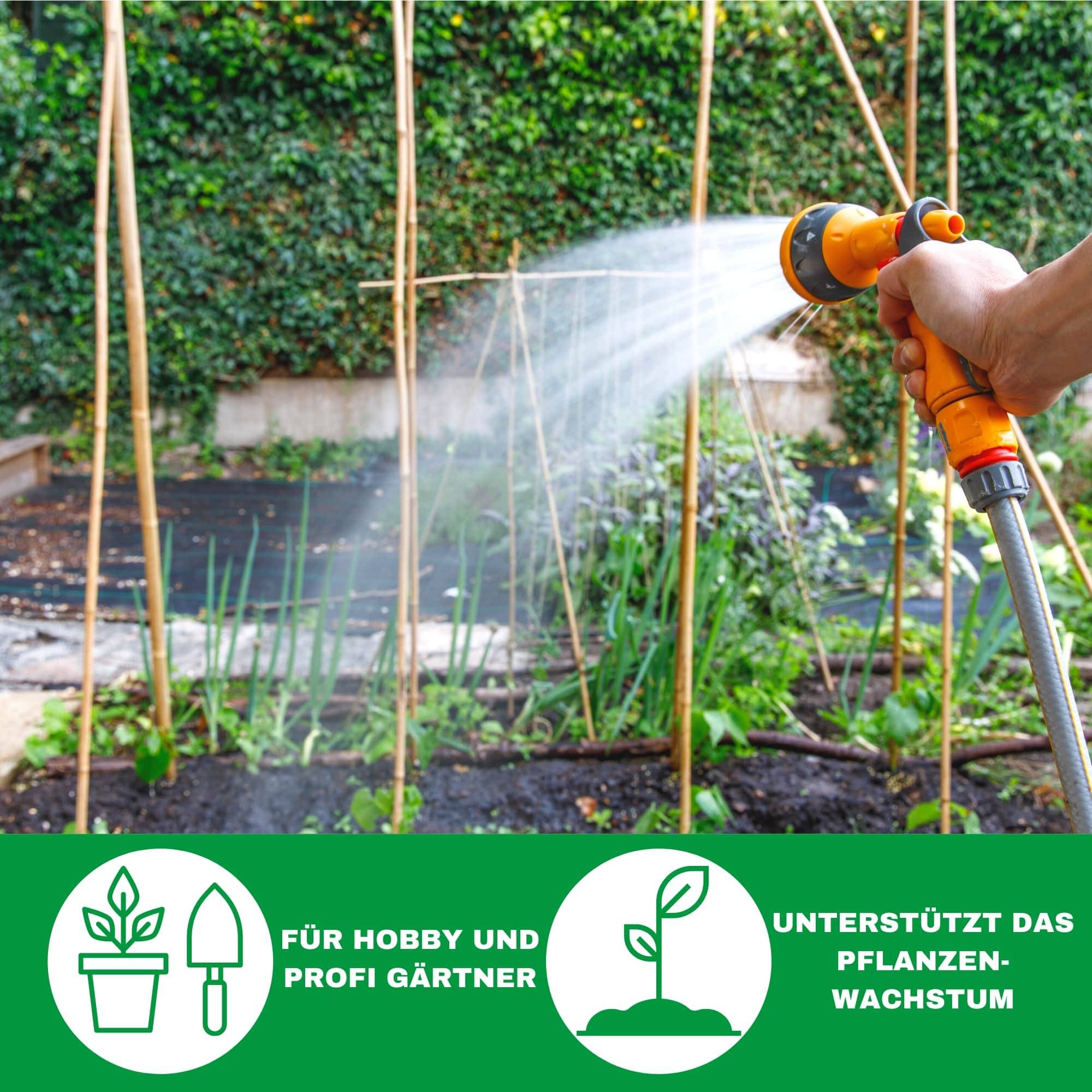 Novatool 600x Splittstäbe 30 cm x 3,5 mm I natur I Pflanzstäbe Rankhilfe Bambus Stab Bambusstäbe Bambusstange Pflanzen Stütze Holzstab plant stak