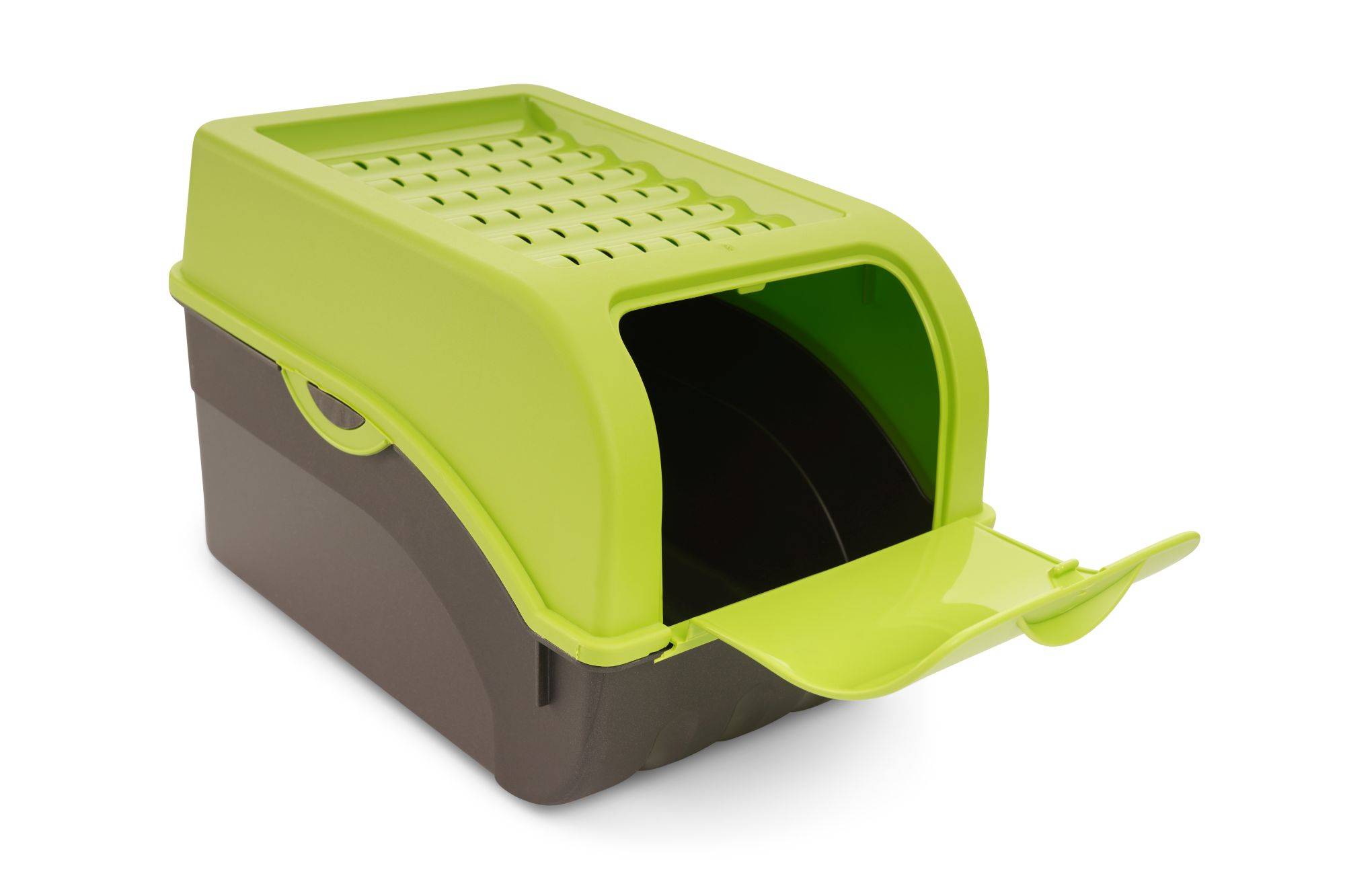 Novaliv 2x Mittel 5L grün Gemüsebox Kartoffel Aufbewahrungsbox Vorratsdose Zwiebeltopf Knoblauchbox Obsttopf