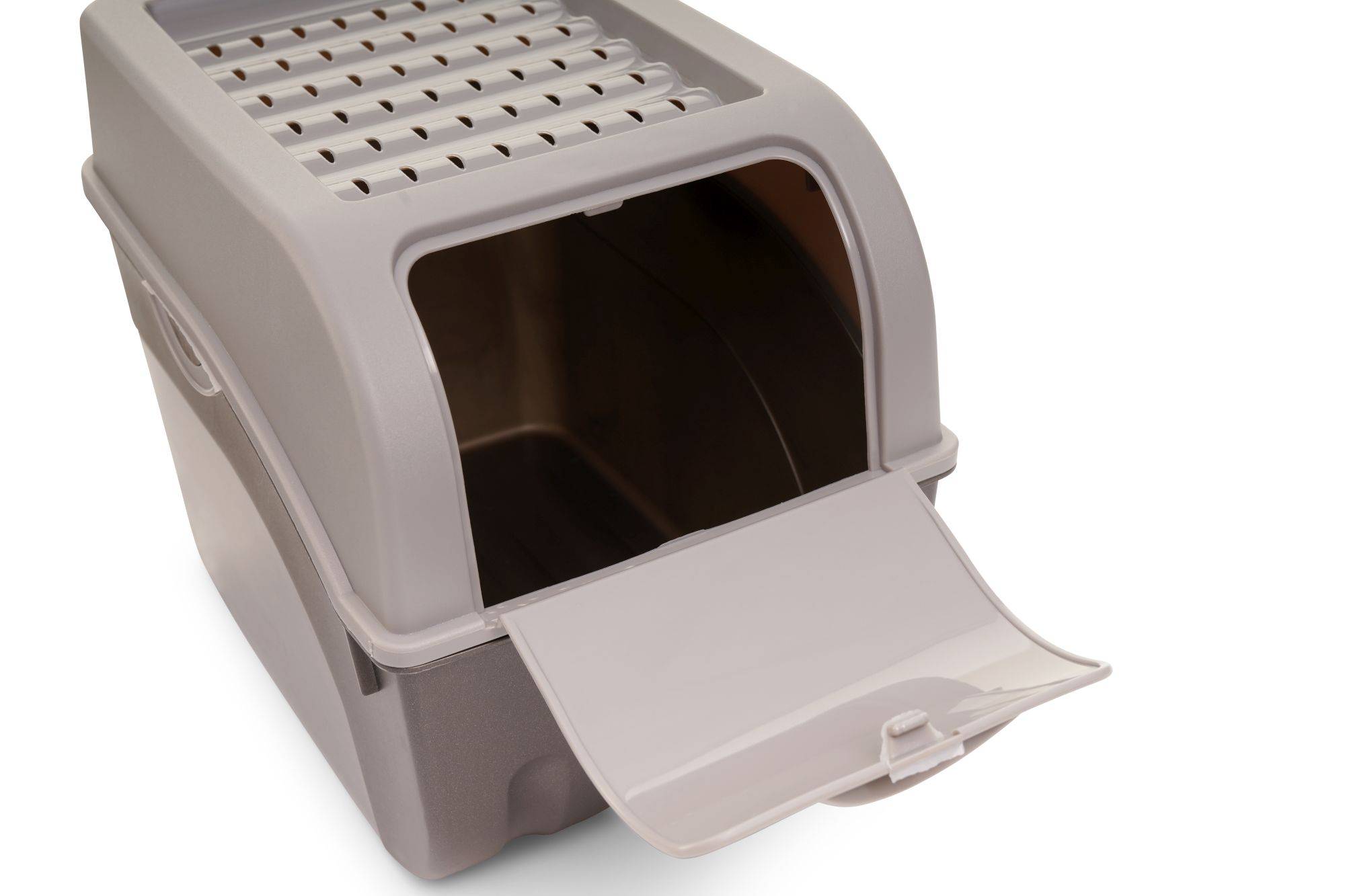 Novaliv Gemüseboxen Kartoffelboxen Vorratsbehälter 3,5l bis 9l (Grau, 3X 9l)