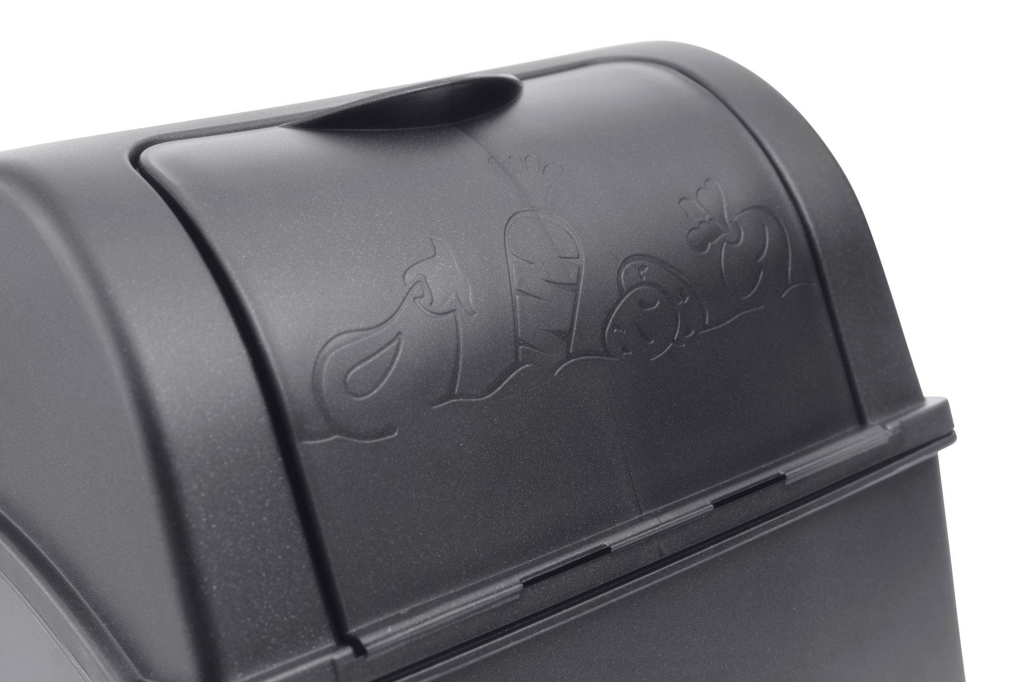 Novaliv Gemüseboxen Kartoffelboxen Vorratsbehälter 3,5l bis 9l (Anthrazit, 2X 5l)