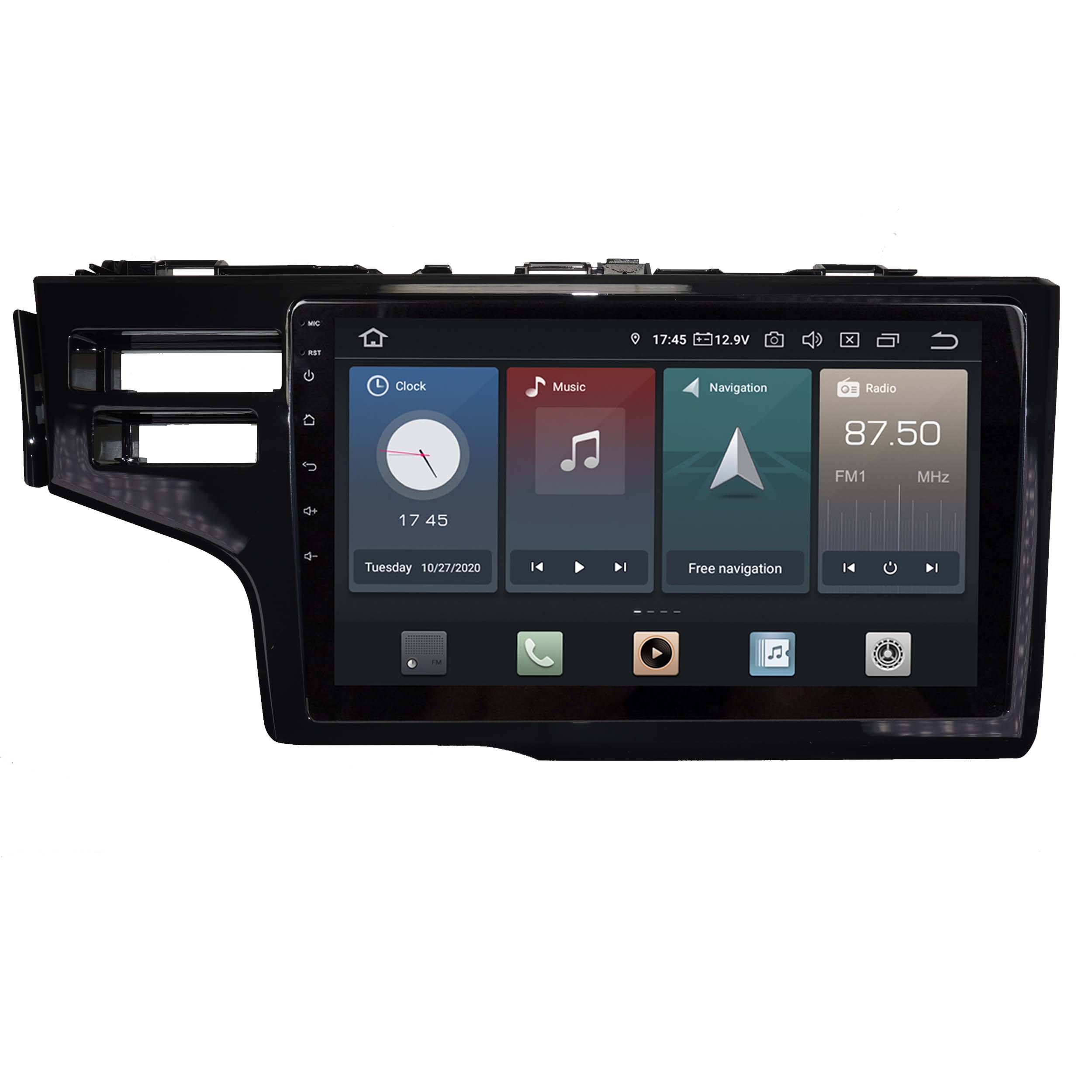 Für Honda Jazz Fit 3 15-20 10" Touch Android Autoradio GPS CarPlay AndroidAuto