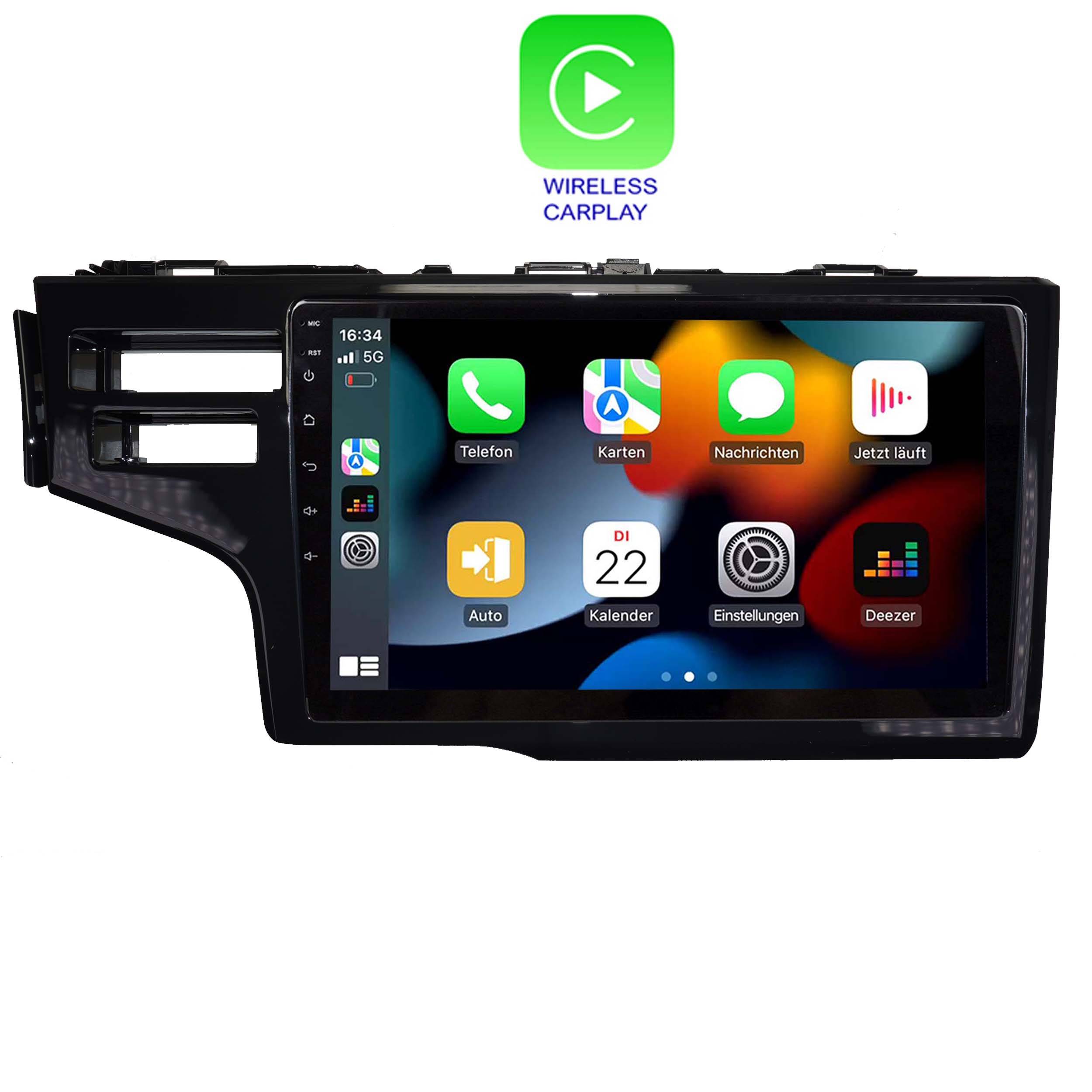 Für Honda Jazz Fit 3 15-20 10" Touch Android Autoradio GPS CarPlay AndroidAuto