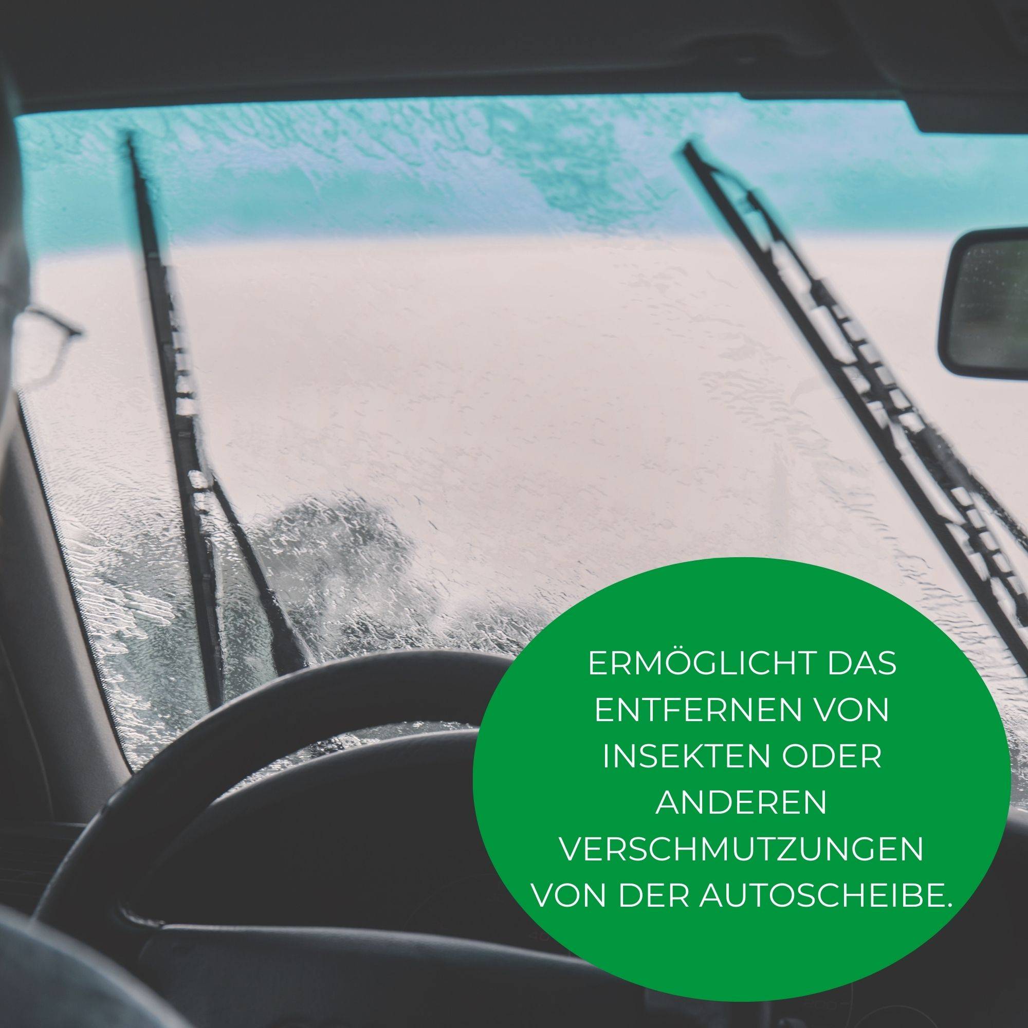 Novaliv Scheibenabzieher Auto 21 cm Holzgriff 16 cm + Metall-Kunststoffgriff 31 Abziehlippe und Gummischwamm Auto Abzieher Autoscheibe