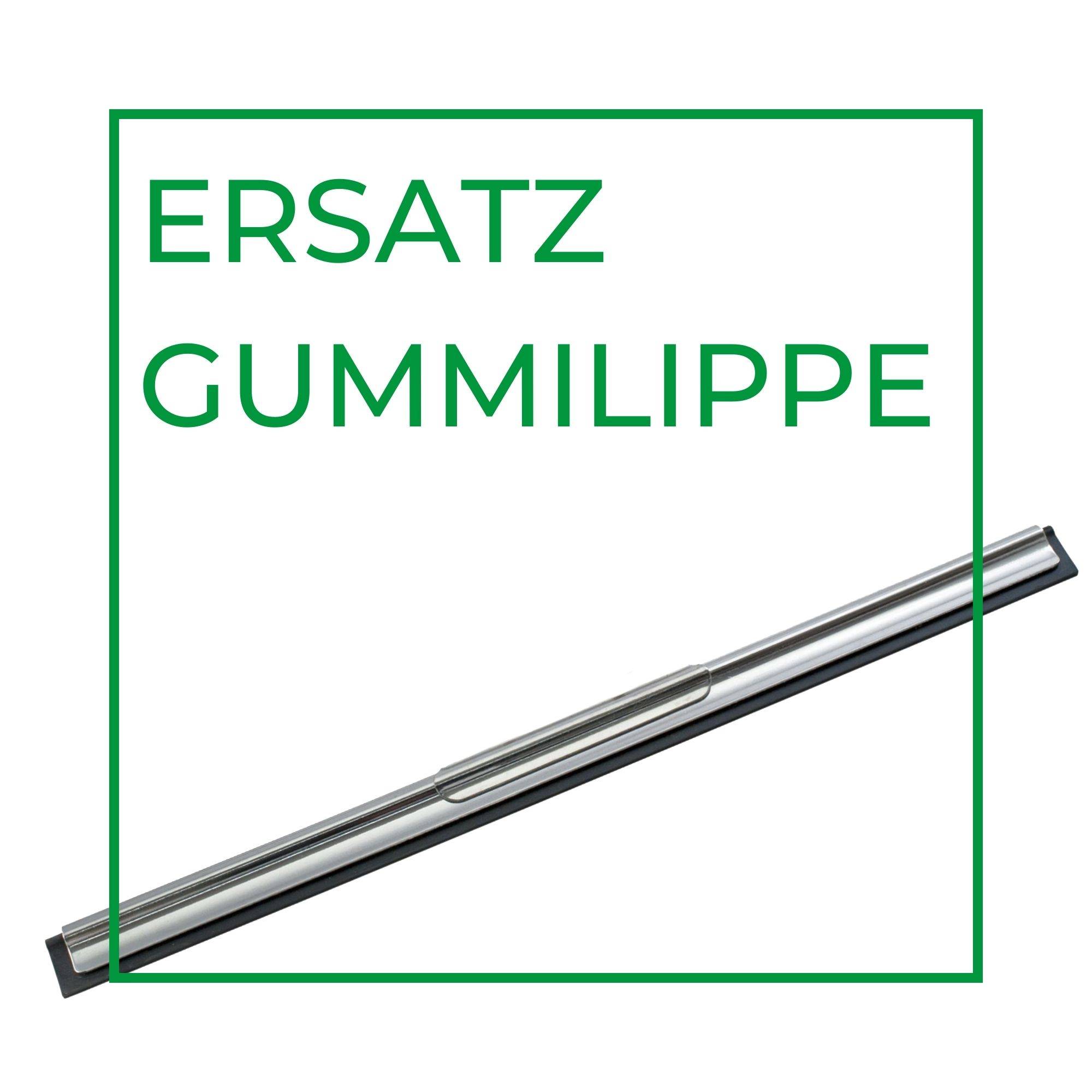 Novaliv 2x Ersatz Wischergummi 25 cm Fensterabzieher Gummilippe Abzieher Abzuggummi für Fensterwischer Ersatzgummi Abziehlippe Abzieher Gummi