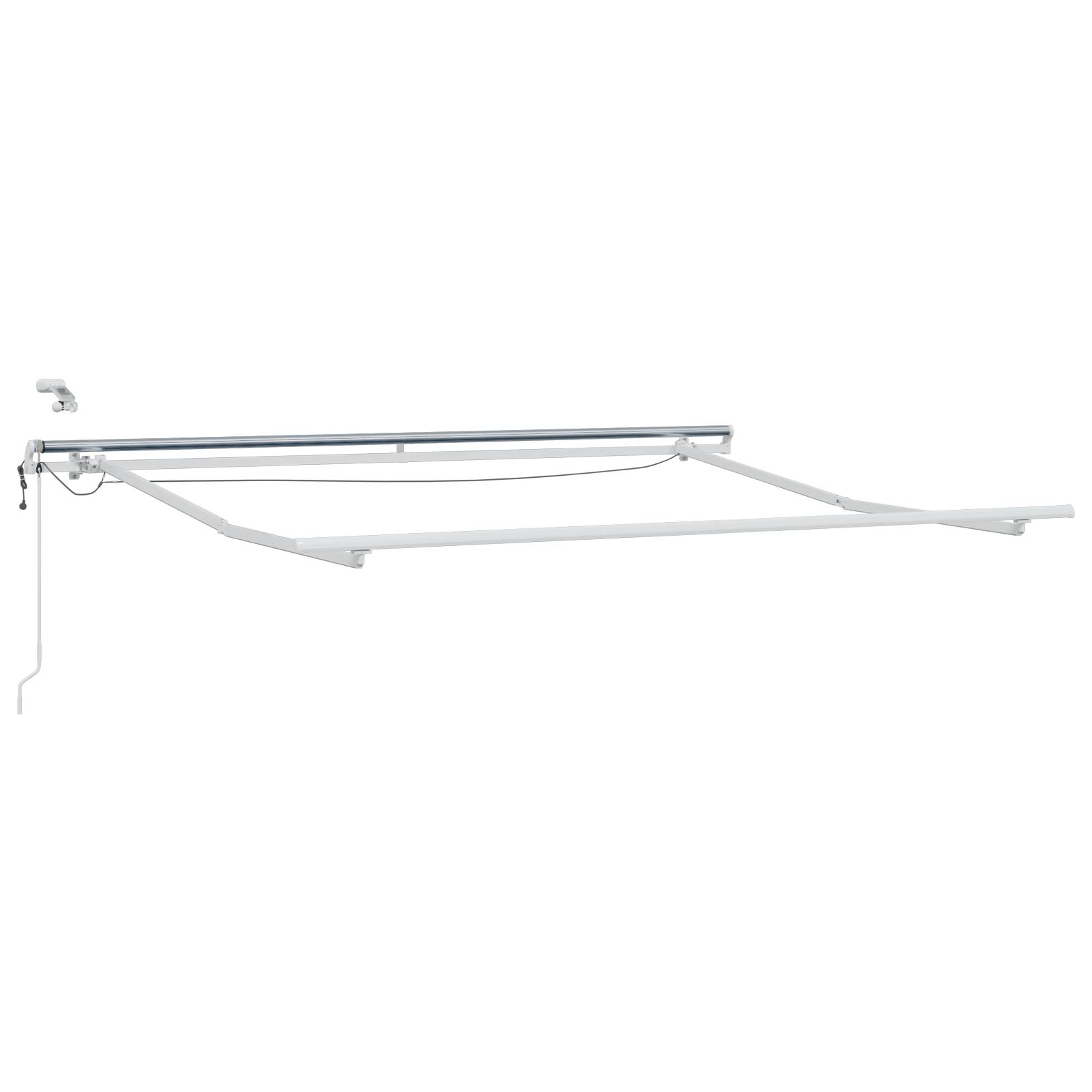 vidaXL automatische einziehbare Markise mit LED-Multicolor-Streifen 300x250 cm