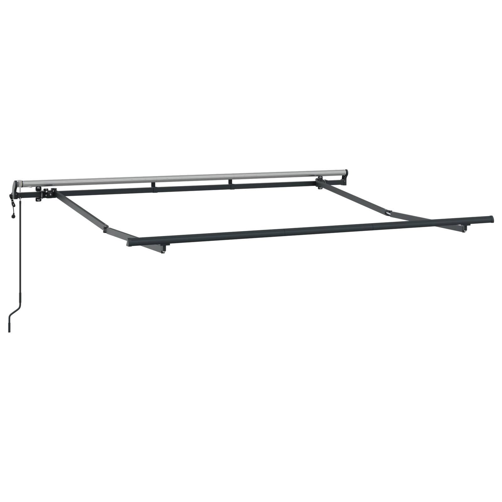 vidaXL elektrischer Markisenrahmen Rückziehbar 3x2 cm Metall