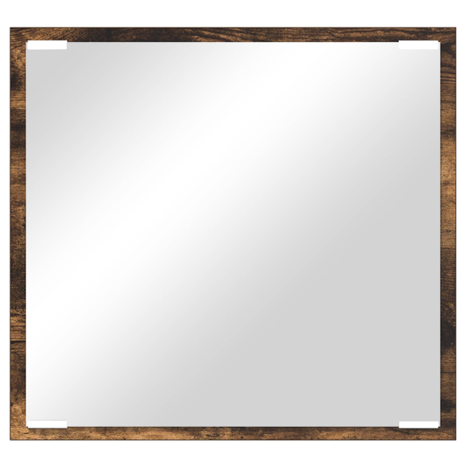 vidaXL LED Badspiegel Geräucherte Eiche 40x8.5x37 cm Holzwerkstoff