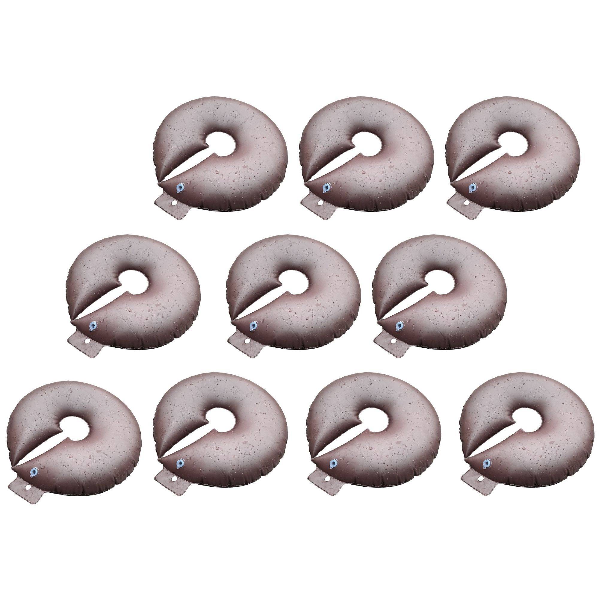 Novatool 10x Säcke für Baumbewässerung 55 Liter Grün Bewässerungsbeutel aus robustem PVC Baumsäcke Bewässerung Baumbewässerung Säcke Wasserbe