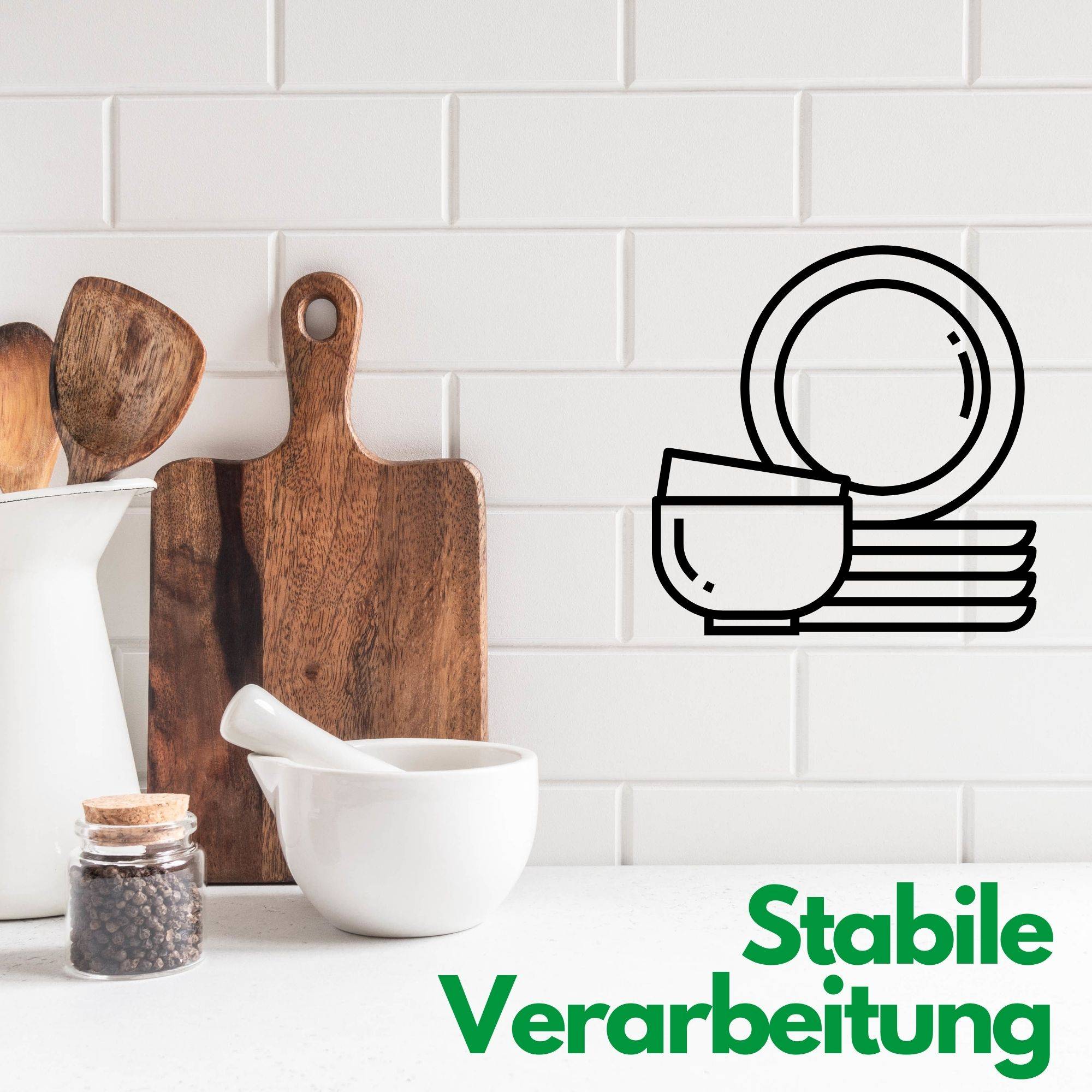 Novaliv Geschirrabtropfgestell mit Abtropfschale ANTHRAZIT GRAU 40 x 30 cm – Abtropfgestell für Waschbecken – Abtropfständer platzsparend für A