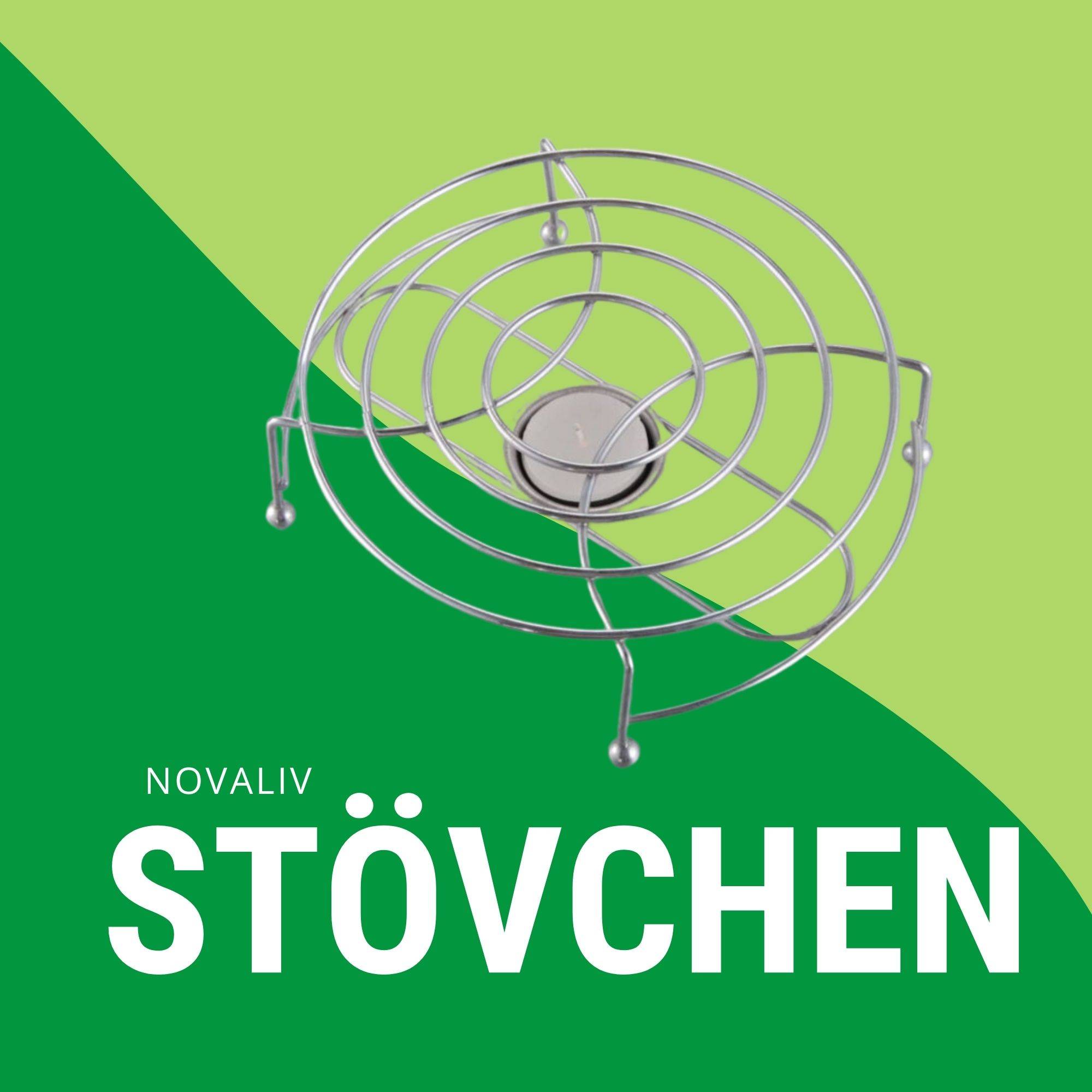 6x Novaliv Stövchen Edelstahl Hält Getränke Lange Warm 17cm Durchmesser Silberfarben Hitzebeständig und Langlebig Tassenwärmer Kaffeewärmer Warm