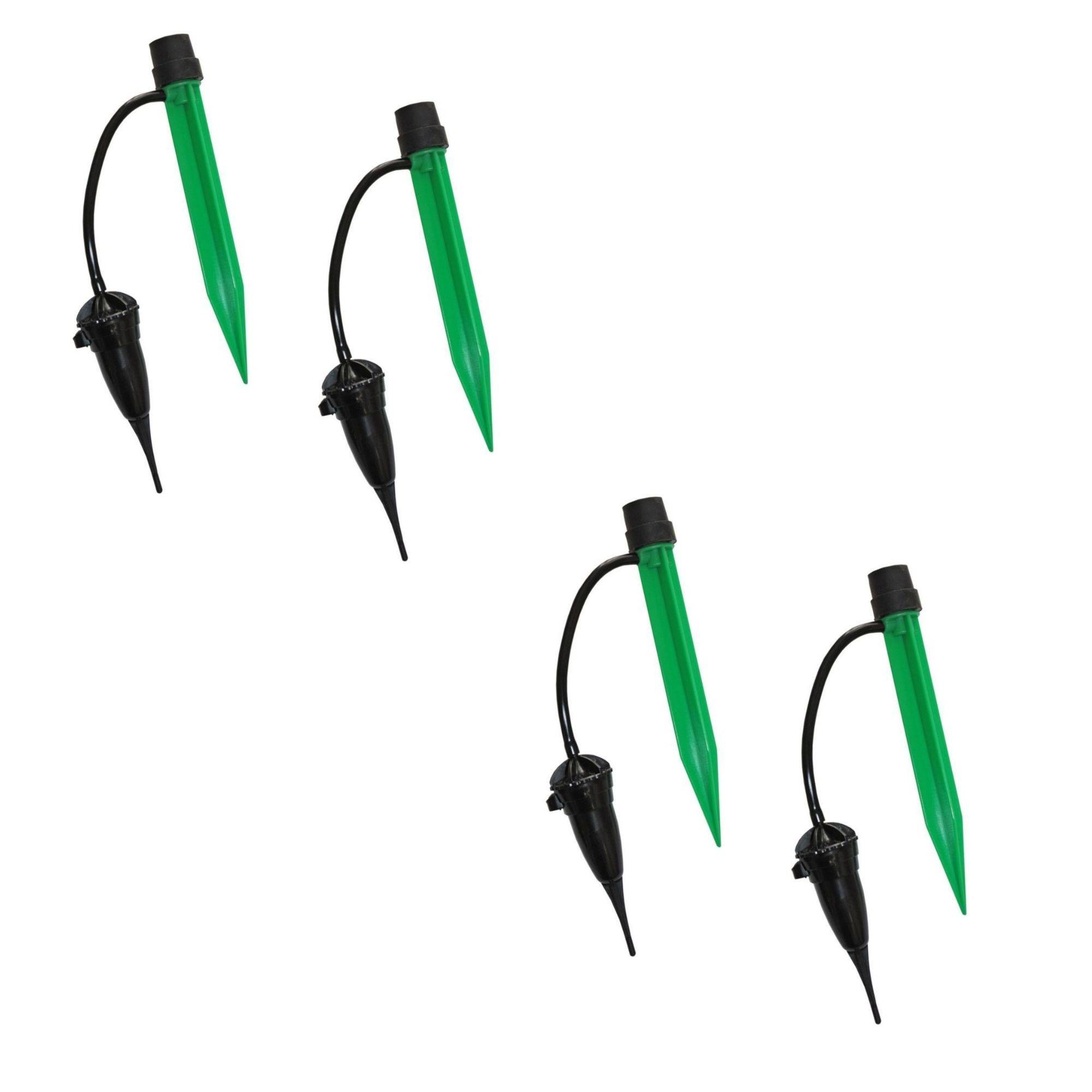 Novatool 4x Automatisches Bewässerungssystem Indoor - BEWÄSSERUNG BIS 30 TAGE - Tropfbewässerungssystem Urlaubsbewässerung Zimmerpflanzen - für a