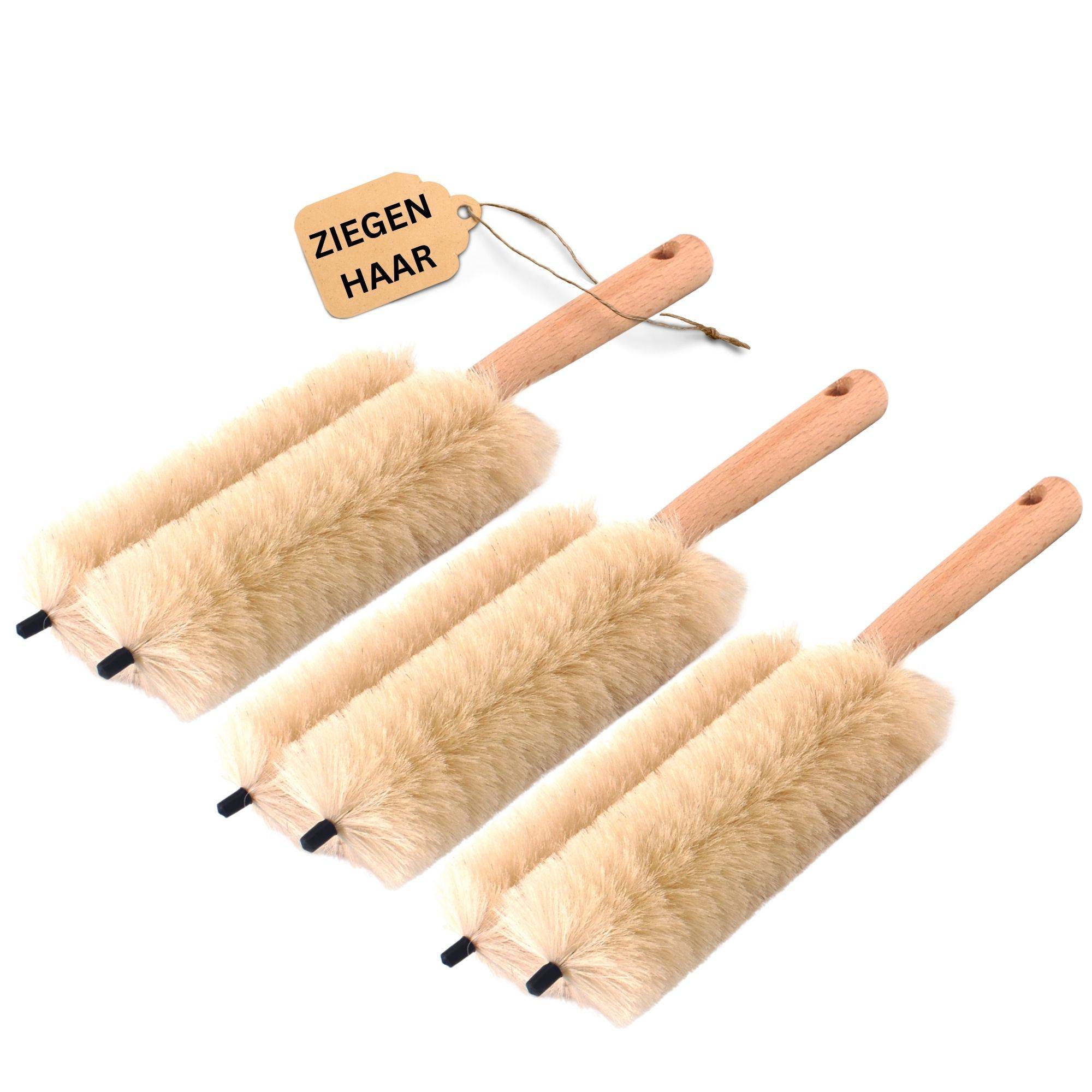 Novaliv 3x Jalousienbürste Jalousien Rolladenbürste Rollo Reinigungsbürste 29x8x5cm IDEAL auch als Heizung Reinigungsbürste 2-fach Gabel Jalousien