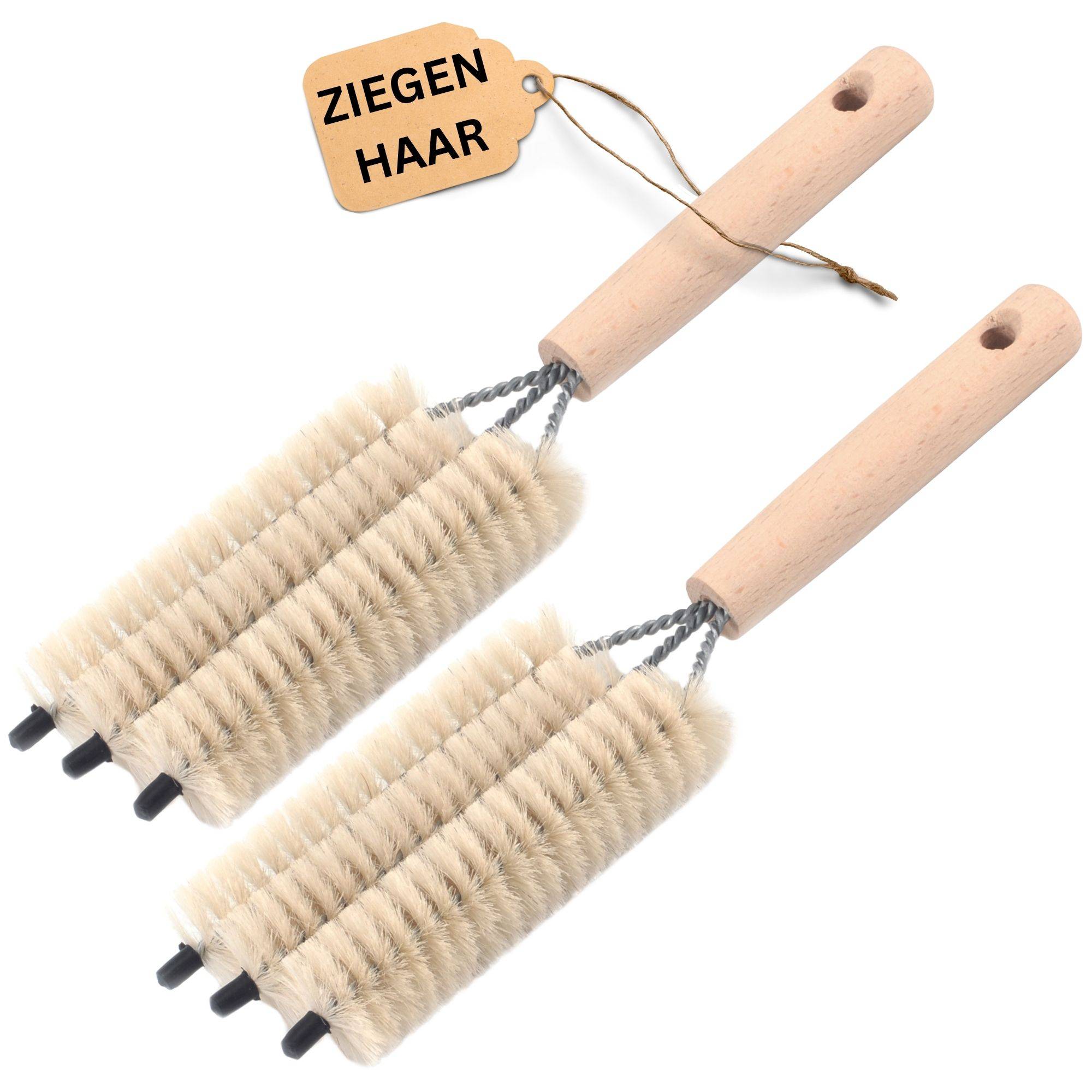 Novaliv 2x Jalousienbürste Jalousien Rolladenbürste Rollo Reinigungsbürste 25x8x3cm IDEALauch als Heizung Reinigungsbürste 3-fach Gabel Jalousien-