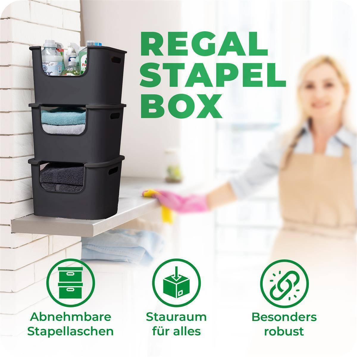 Novaliv Aufbewahrungsbox Bad Organizer Kleiderschrank Schubladen Ordnungssystem Schwarz Wohnmobil Schrank Organizer Box Badezimmer organizer