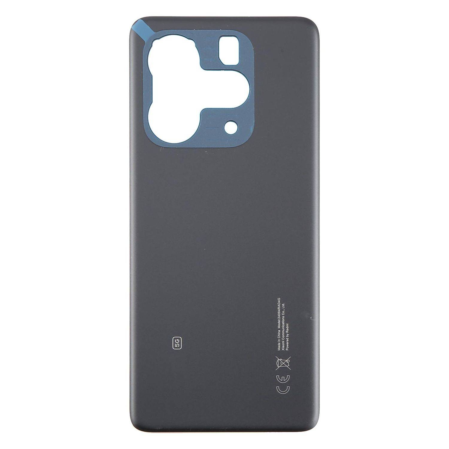 Für Xiaomi Redmi Note 14 5G Akkudeckel Battery Back Cover Ersatzteil Schwarz