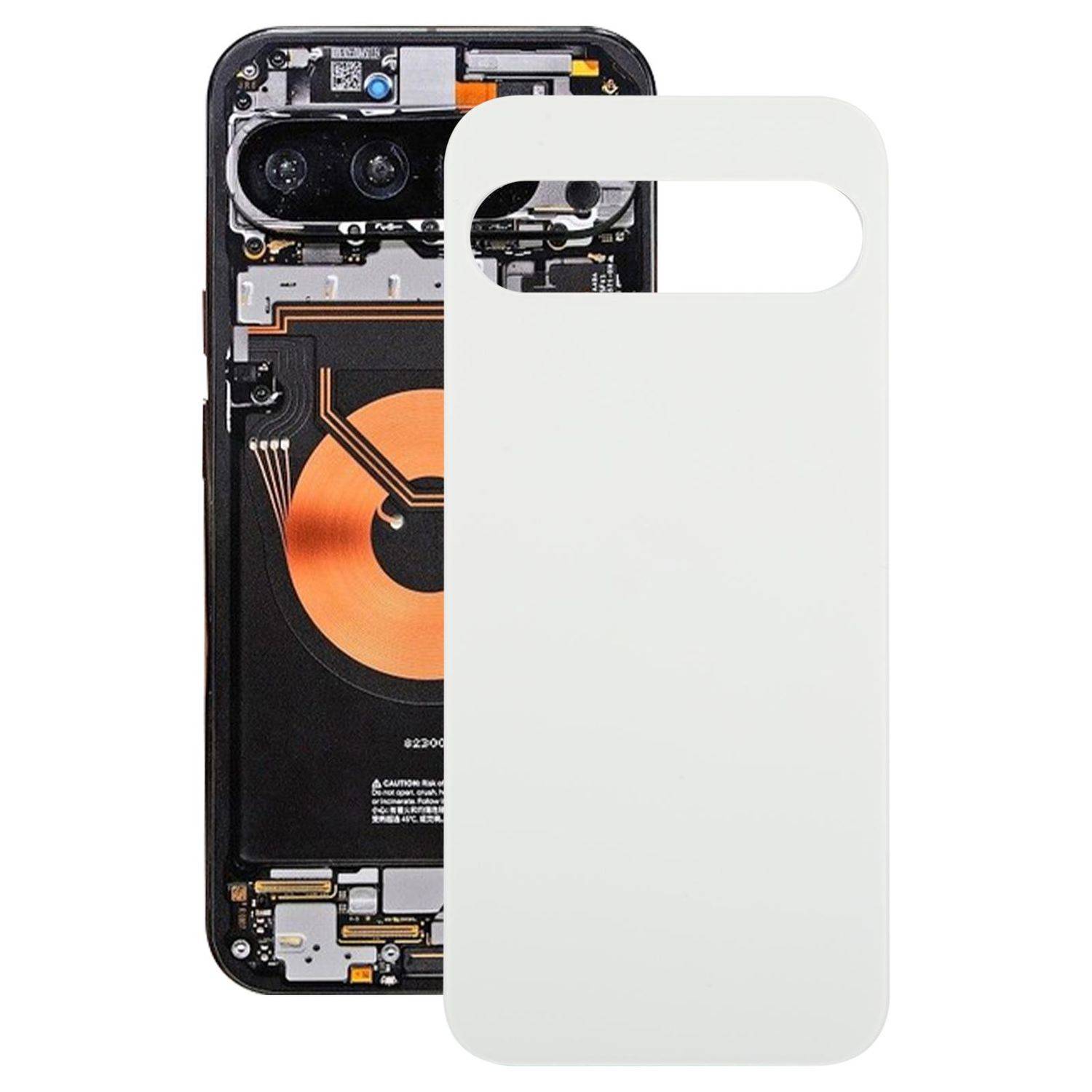 Für Google Pixel 9 Pro XL Akkudeckel Battery Back Cover Ersatzteil Weiß