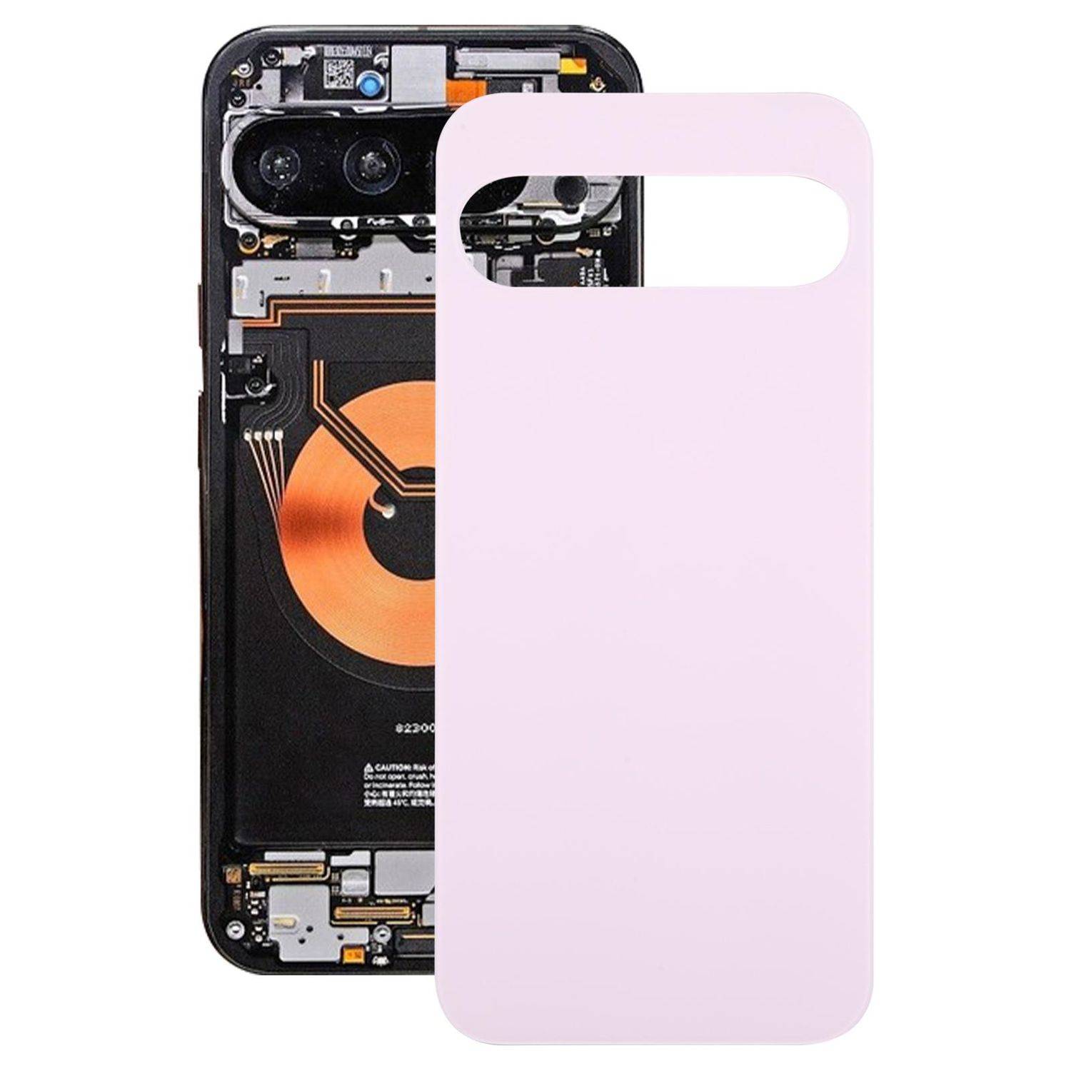 Für Google Pixel 9 Pro XL Akkudeckel Battery Back Cover Ersatzteil Pink