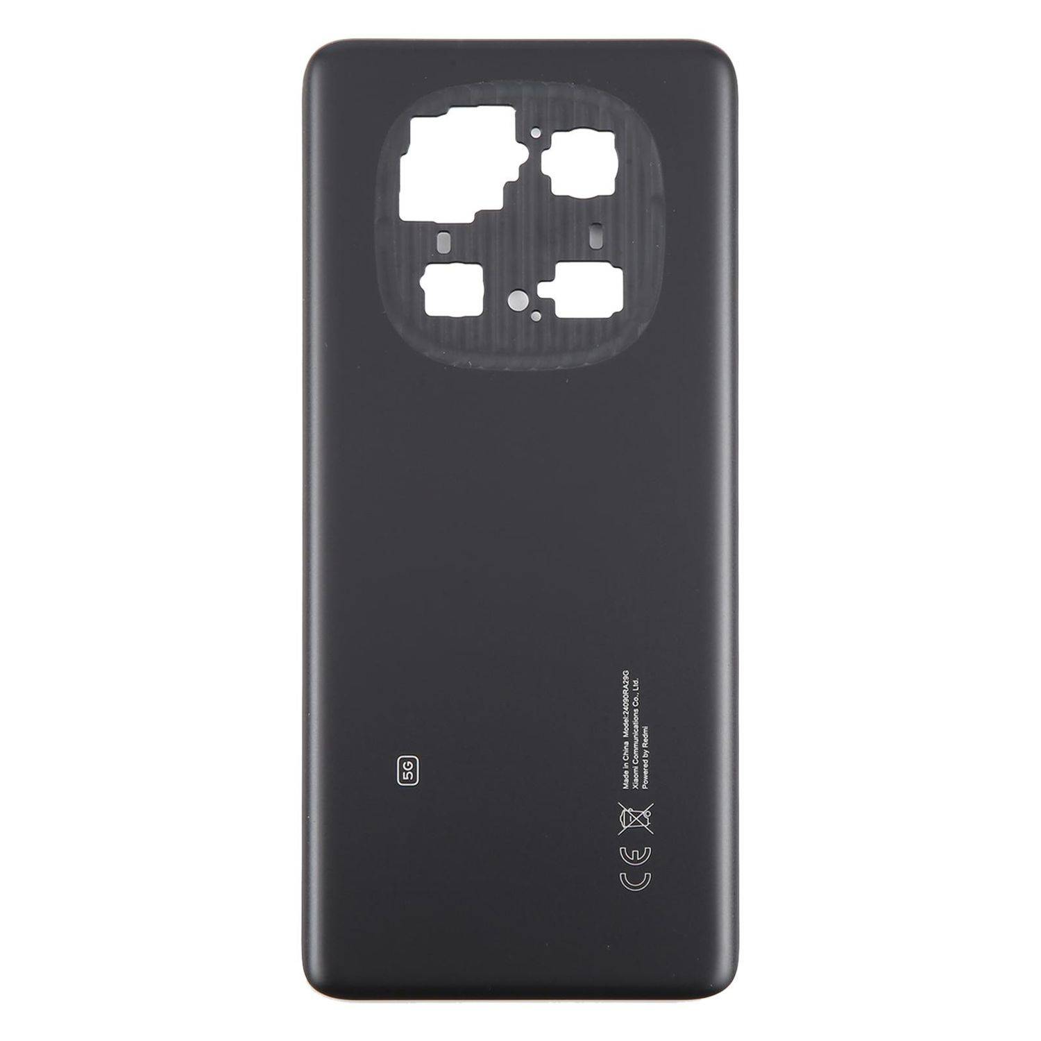 Für Xiaomi Redmi Note 14 Pro 5G Akkudeckel Battery Back Cover Ersatzteil Schwarz