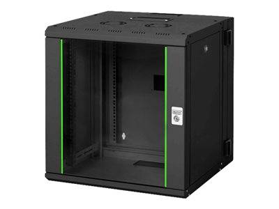DIGITUS Wandgehäuse Unique 12HE 643x600x600mm schwarz Multimedia-Technik 19