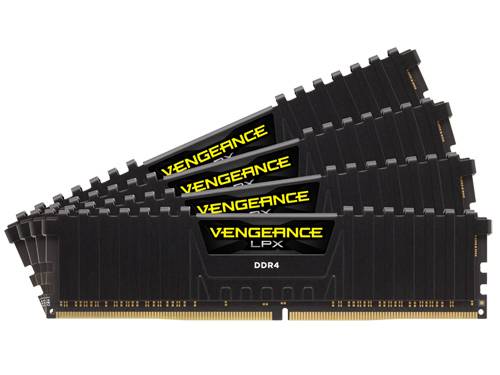 DDR4 32GB PC 2666 CL16 CORSAIR KIT (4x8GB) Vengeance Black retail Multimedia-Technik Speichermodule