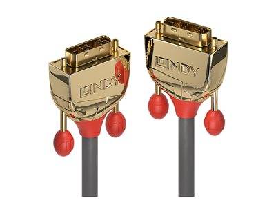 LINDY DVI-D Single Link SLD Kabel Gold Line 10m Multimedia-Technik DVI-Kabel