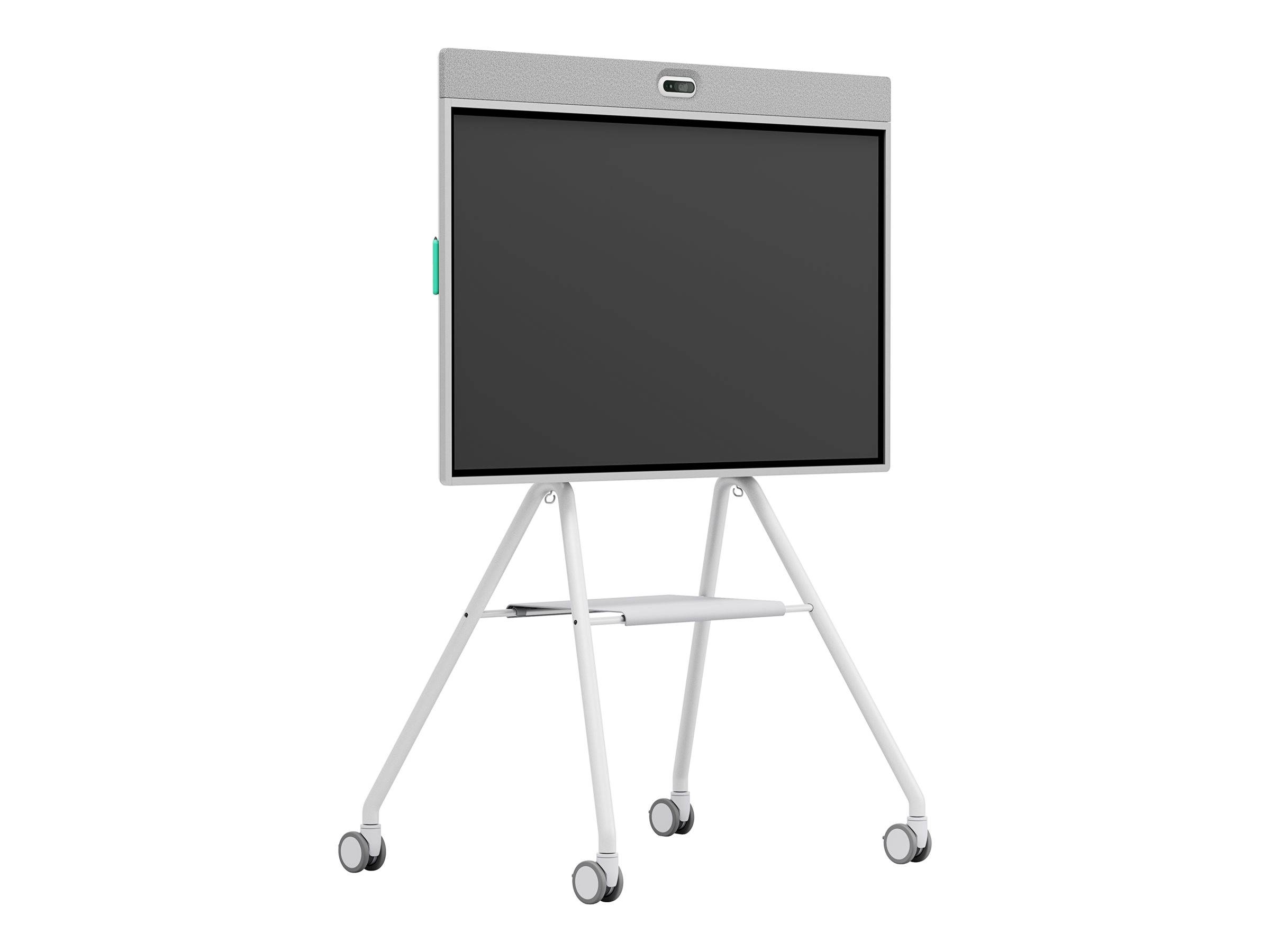 Logitech Display-Ständer Rally Board Cart 65 weiß