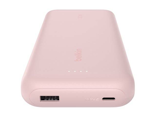 Belkin BoostCharge - Powerbank - mit integriertem Kabel - 20000 mAh - 30 Watt -