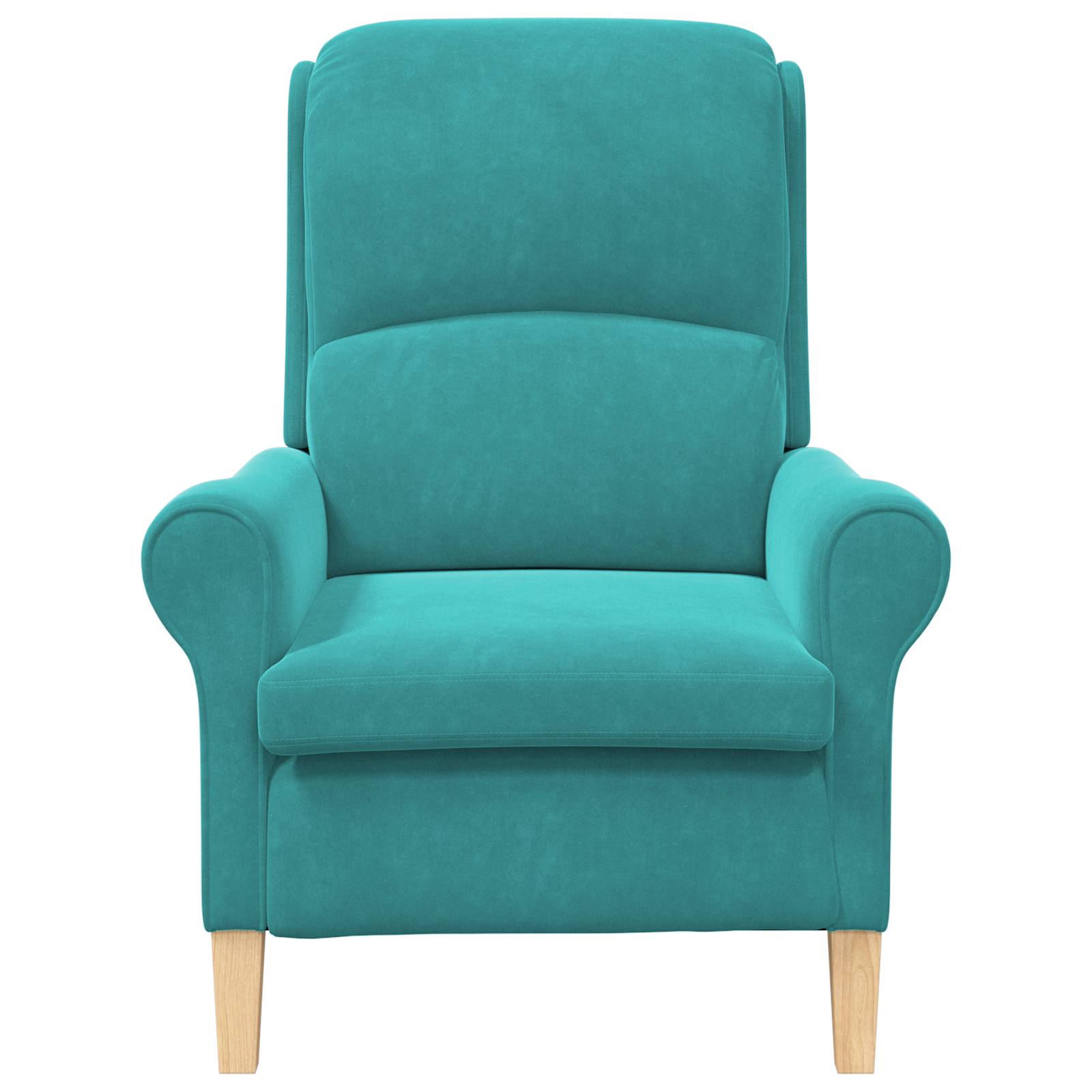 vidaXL Türkiser Sessel Türkis Stoff Standard Ergonomisch Sessel