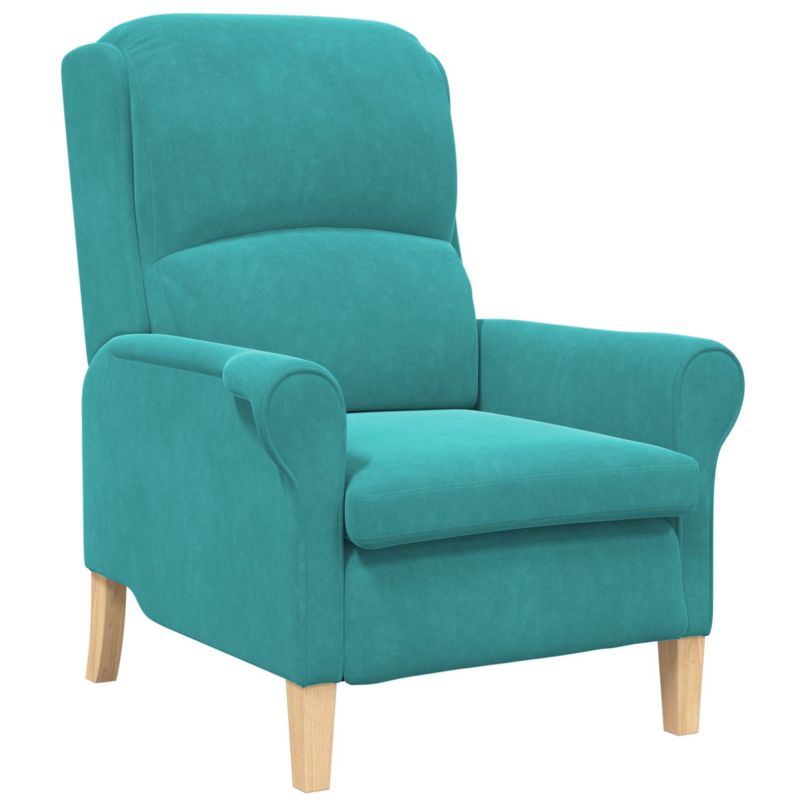 vidaXL Türkiser Sessel Türkis Stoff Standard Ergonomisch Sessel