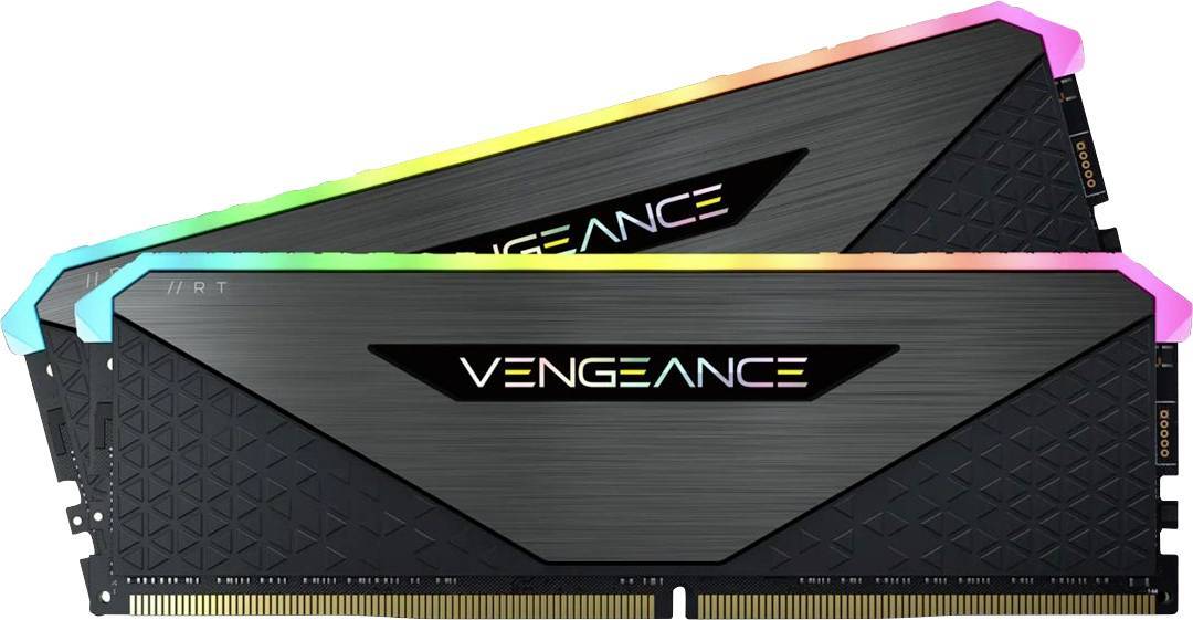 DDR4 32GB PC 3200 CL16 CORSAIR KIT (2x16GB) Vengeance RGB Kit Multimedia-Technik Speichermodule
