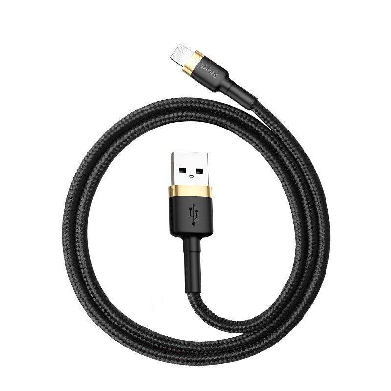 Baseus Cafule Kabel USB Lightning 2A 3m (Gold+Schwarz)