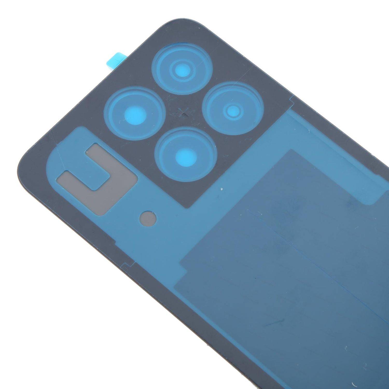 Für ZTE Blade A35 Akkudeckel Backcover mit Kameraabdeckung Ersatzteil Schwarz